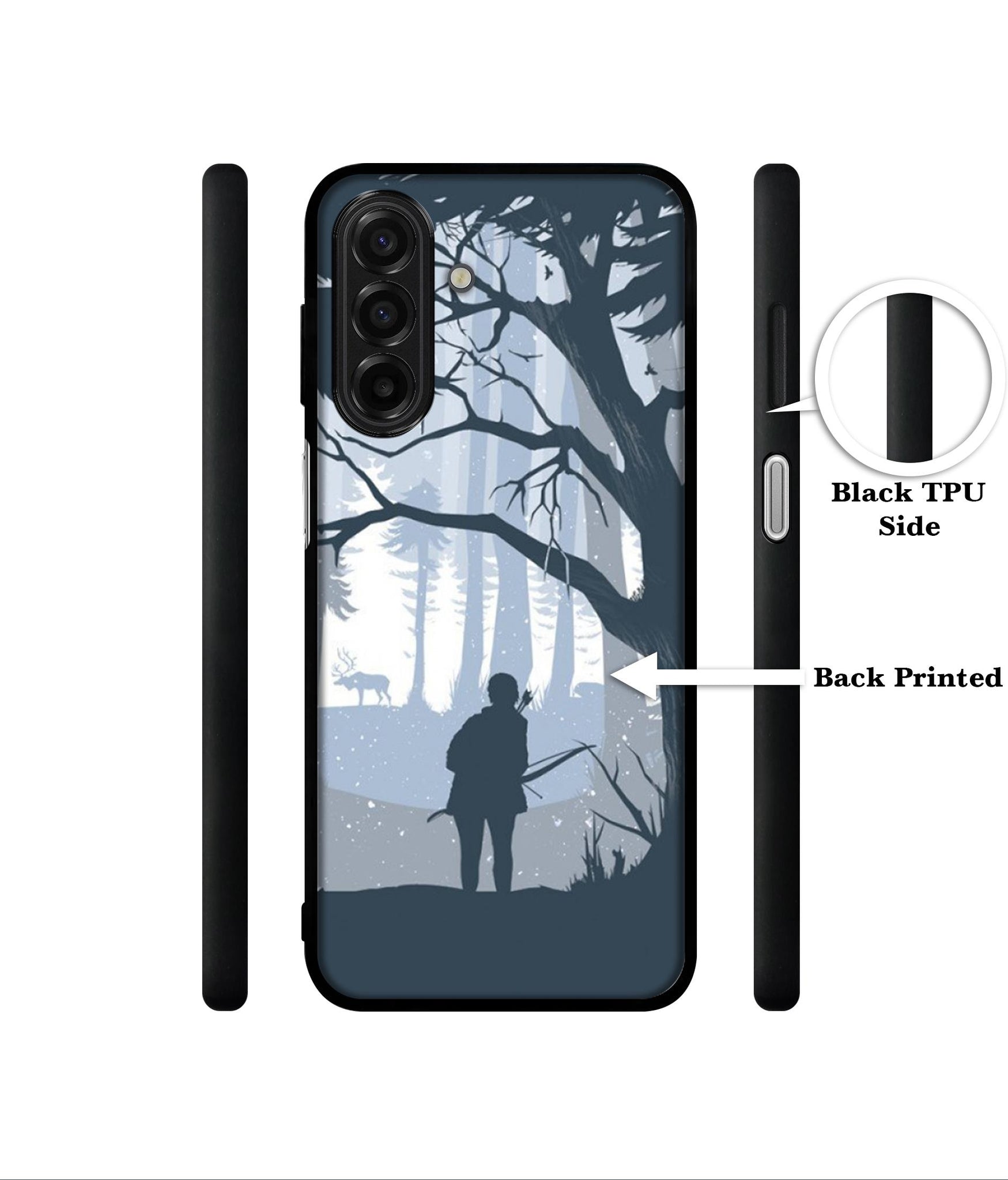 Hunter Designer 2D Printed Back Case Cover for Samsung Galaxy A17 5G / F17 5G / M17 5G