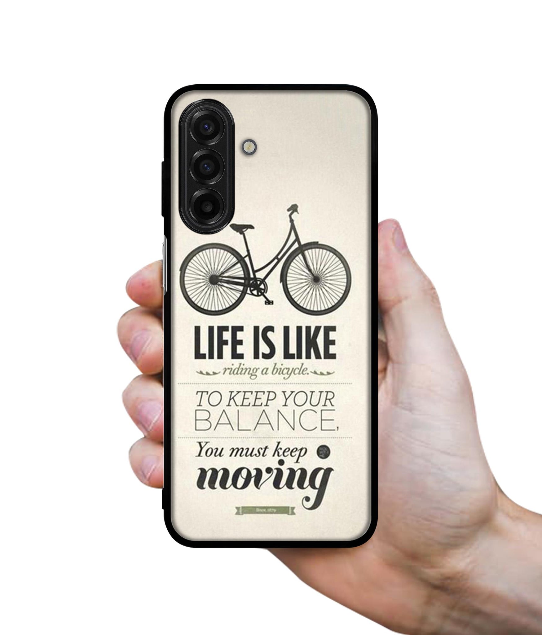 Life is Like Moving Designer 2D Printed Back Case Cover for Samsung Galaxy A17 5G / F17 5G / M17 5G