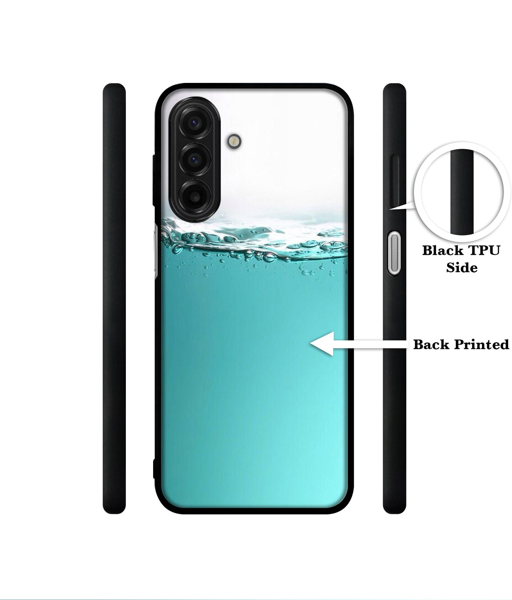 Half Fill Designer 2D Printed Back Case Cover for Samsung Galaxy A17 5G / F17 5G / M17 5G