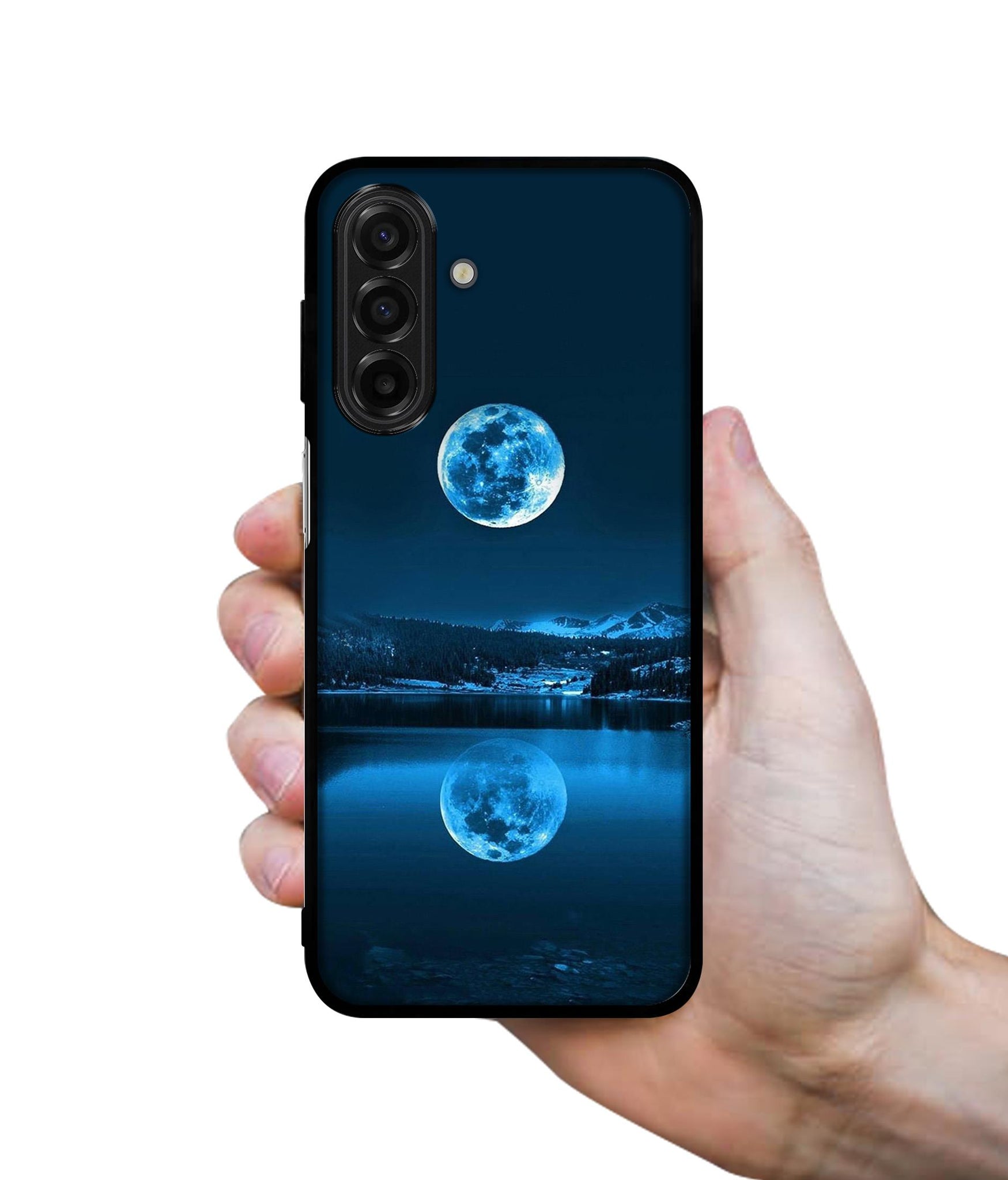 Moon Pattern Print Designer 2D Printed Back Case Cover for Samsung Galaxy A17 5G / F17 5G / M17 5G