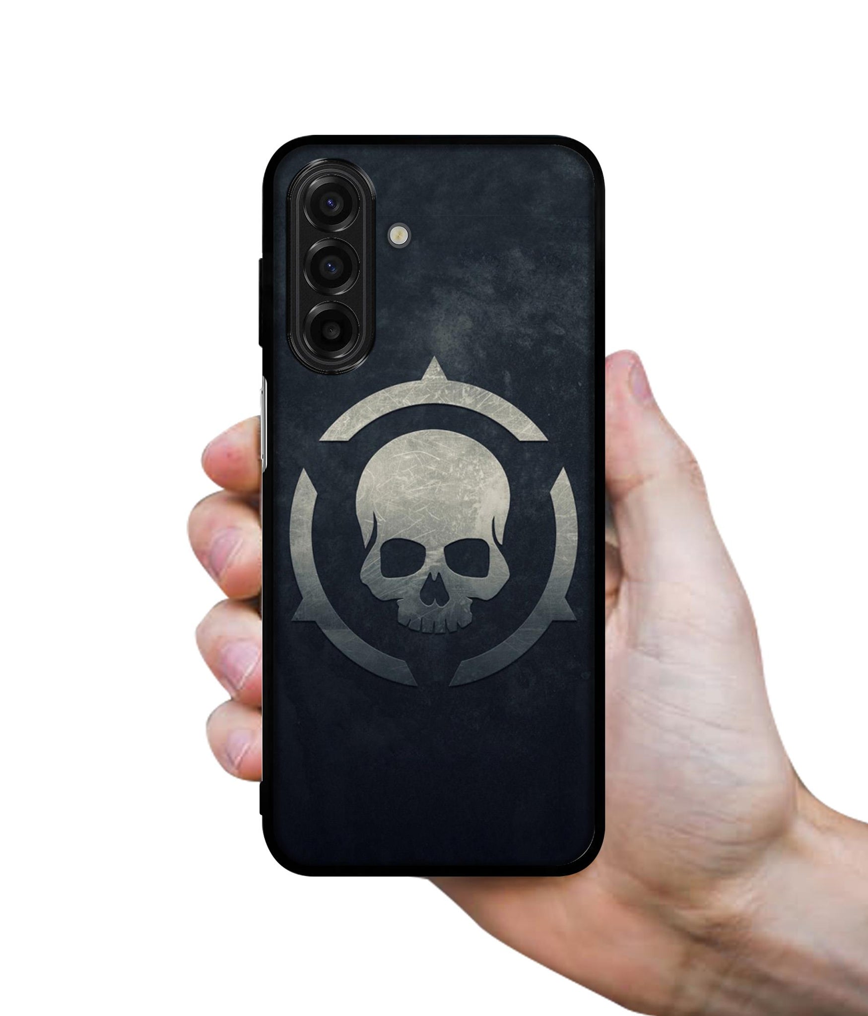 Skull Pattern Print Designer 2D Printed Back Case Cover for Samsung Galaxy A17 5G / F17 5G / M17 5G