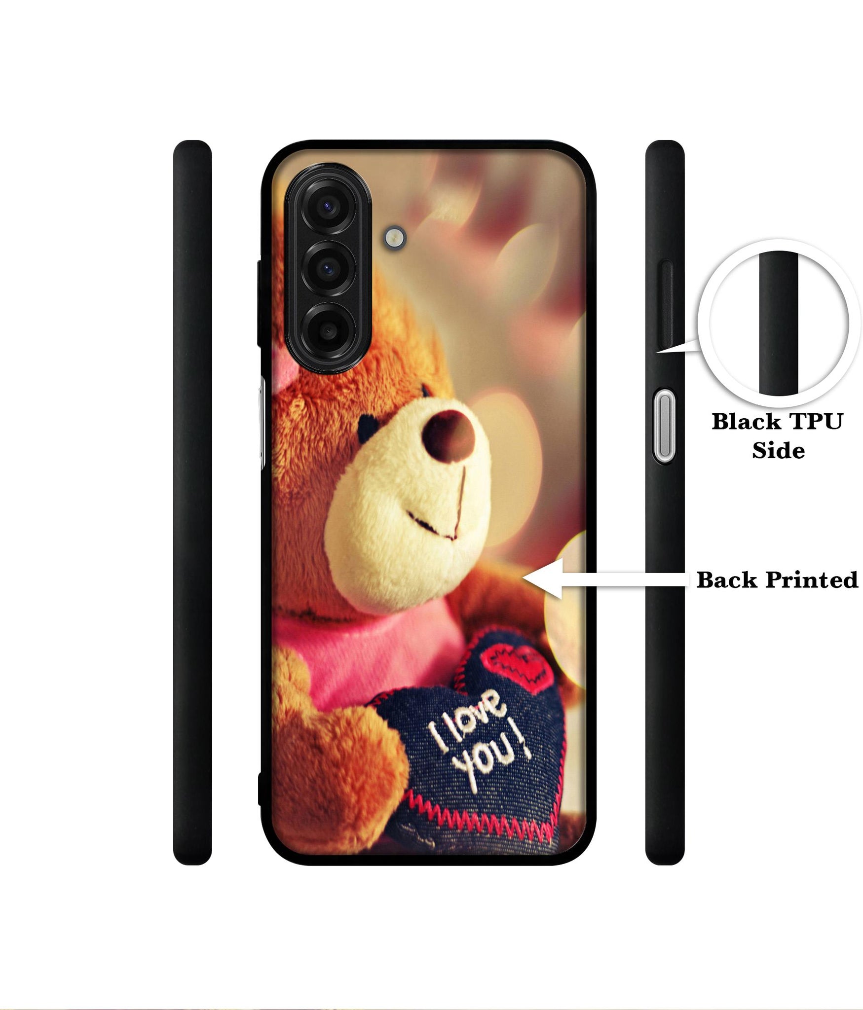 Teddy Bear Designer 2D Printed Back Case Cover for Samsung Galaxy A17 5G / F17 5G / M17 5G