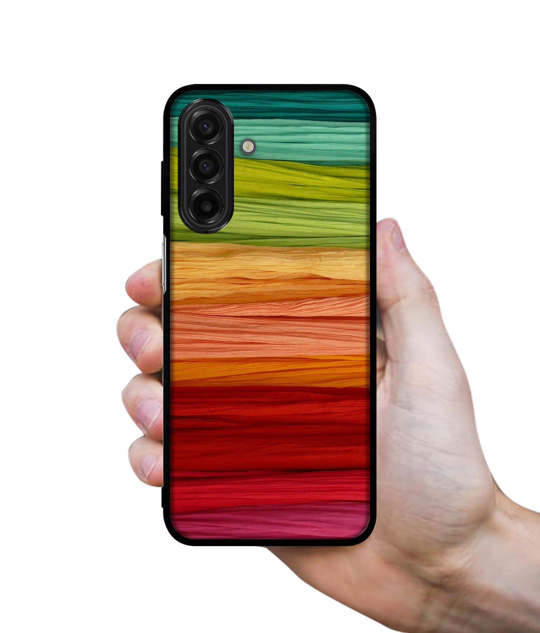 Colorful Thread Designer 2D Printed Back Case Cover for Samsung Galaxy A17 5G / F17 5G / M17 5G