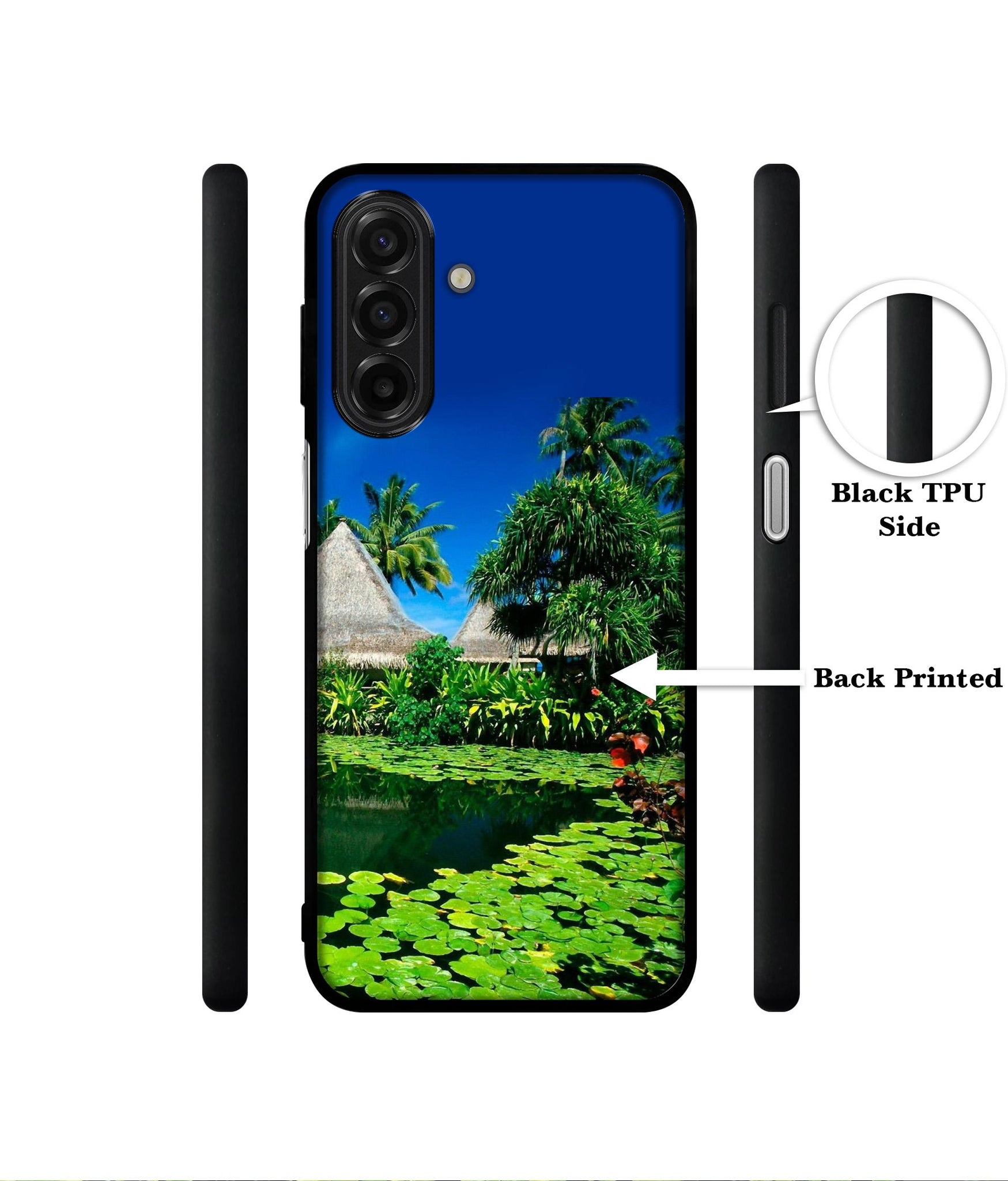 Tropics Water Designer 2D Printed Back Case Cover for Samsung Galaxy A17 5G / F17 5G / M17 5G