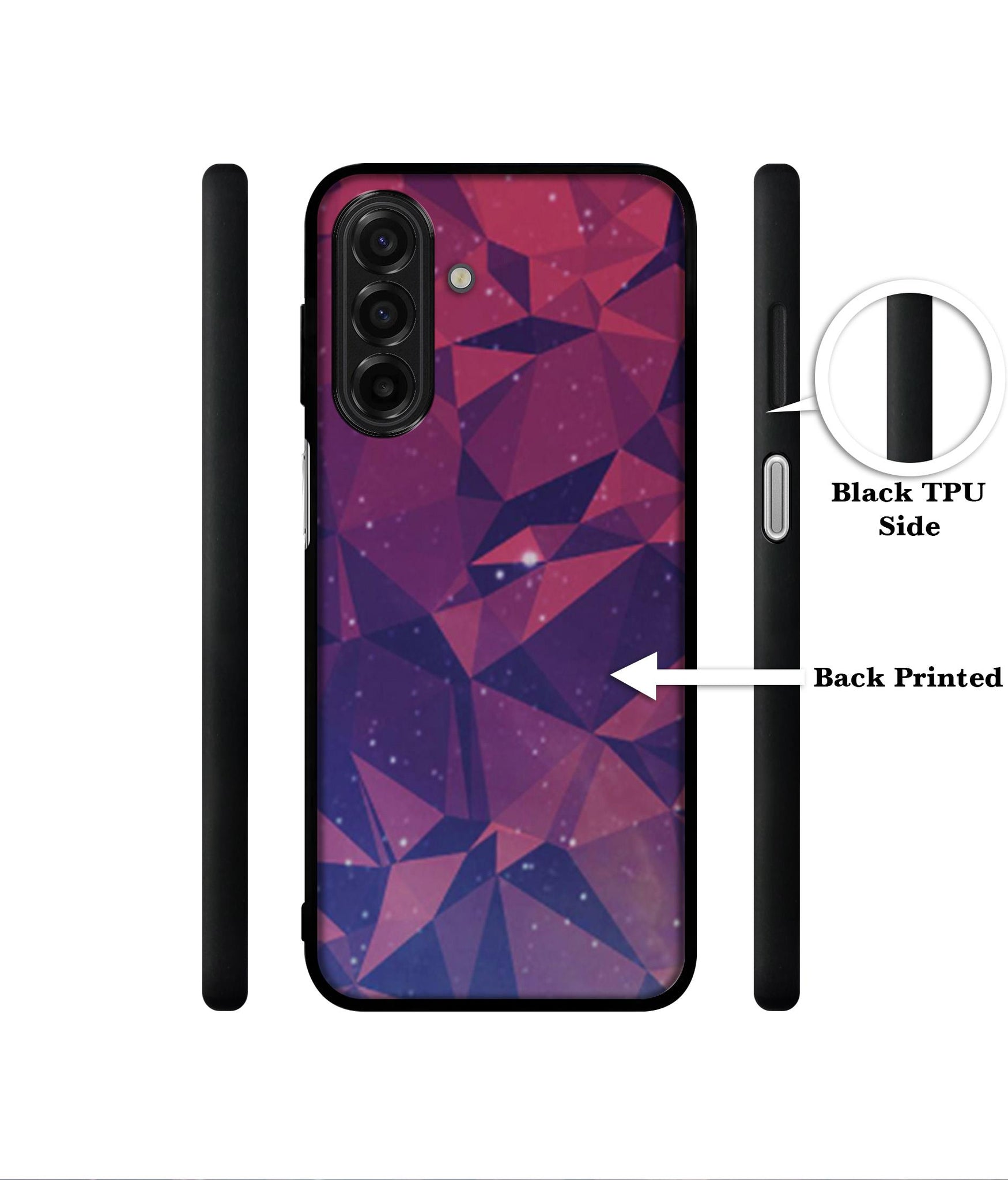 Bad Color Shape Designer 2D Printed Back Case Cover for Samsung Galaxy A17 5G / F17 5G / M17 5G