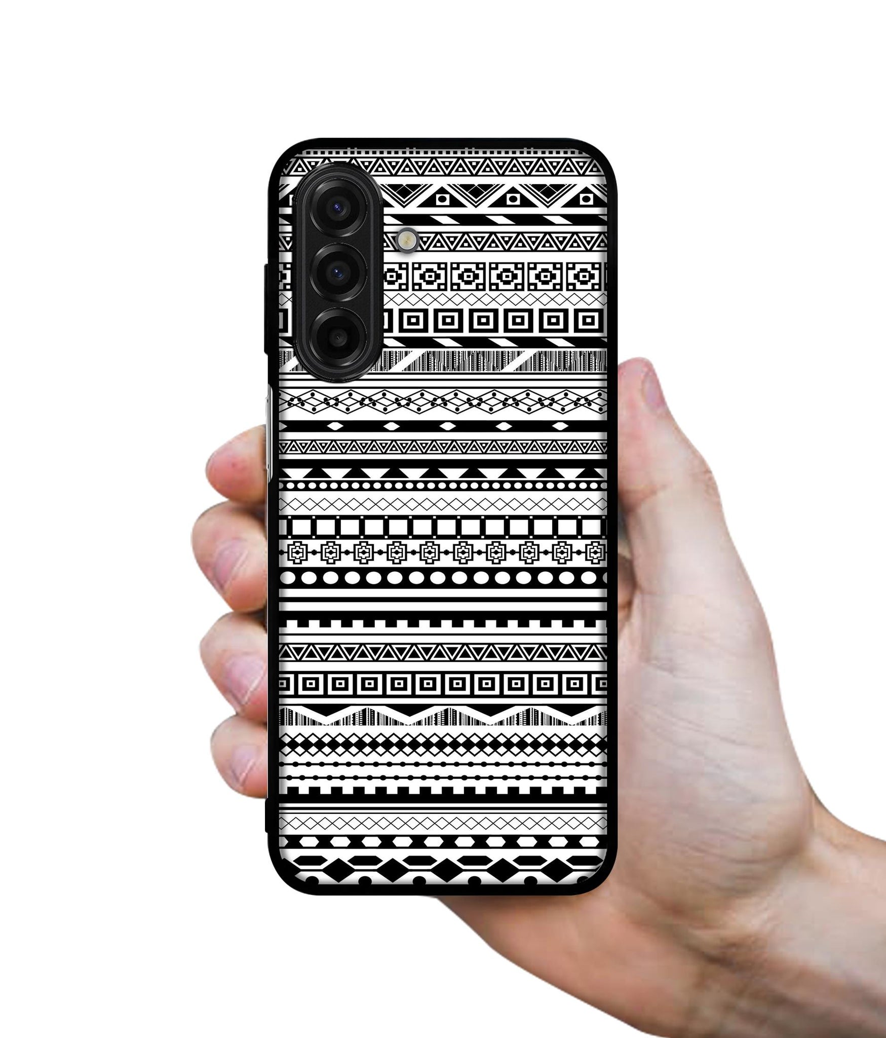 Black & White Patterns Designer 2D Printed Back Case Cover for Samsung Galaxy A17 5G / F17 5G / M17 5G