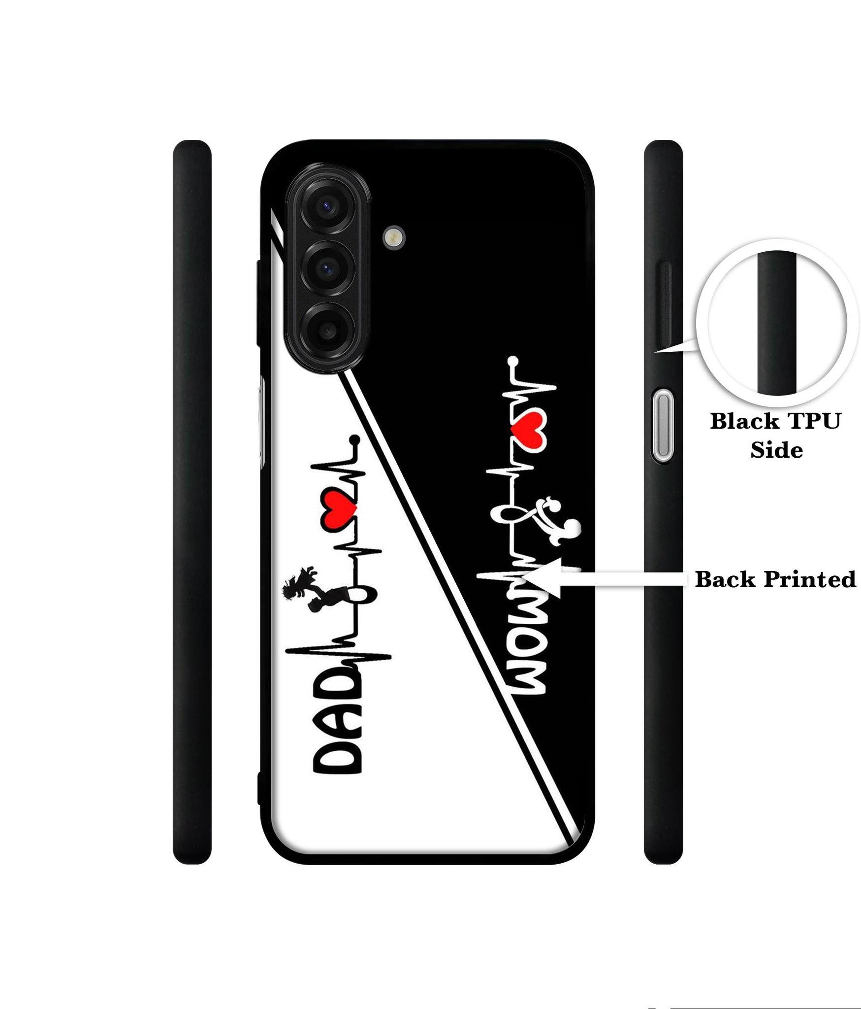 Mom and Dad Lover Designer 2D Printed Back Case Cover for Samsung Galaxy A17 5G / F17 5G / M17 5G