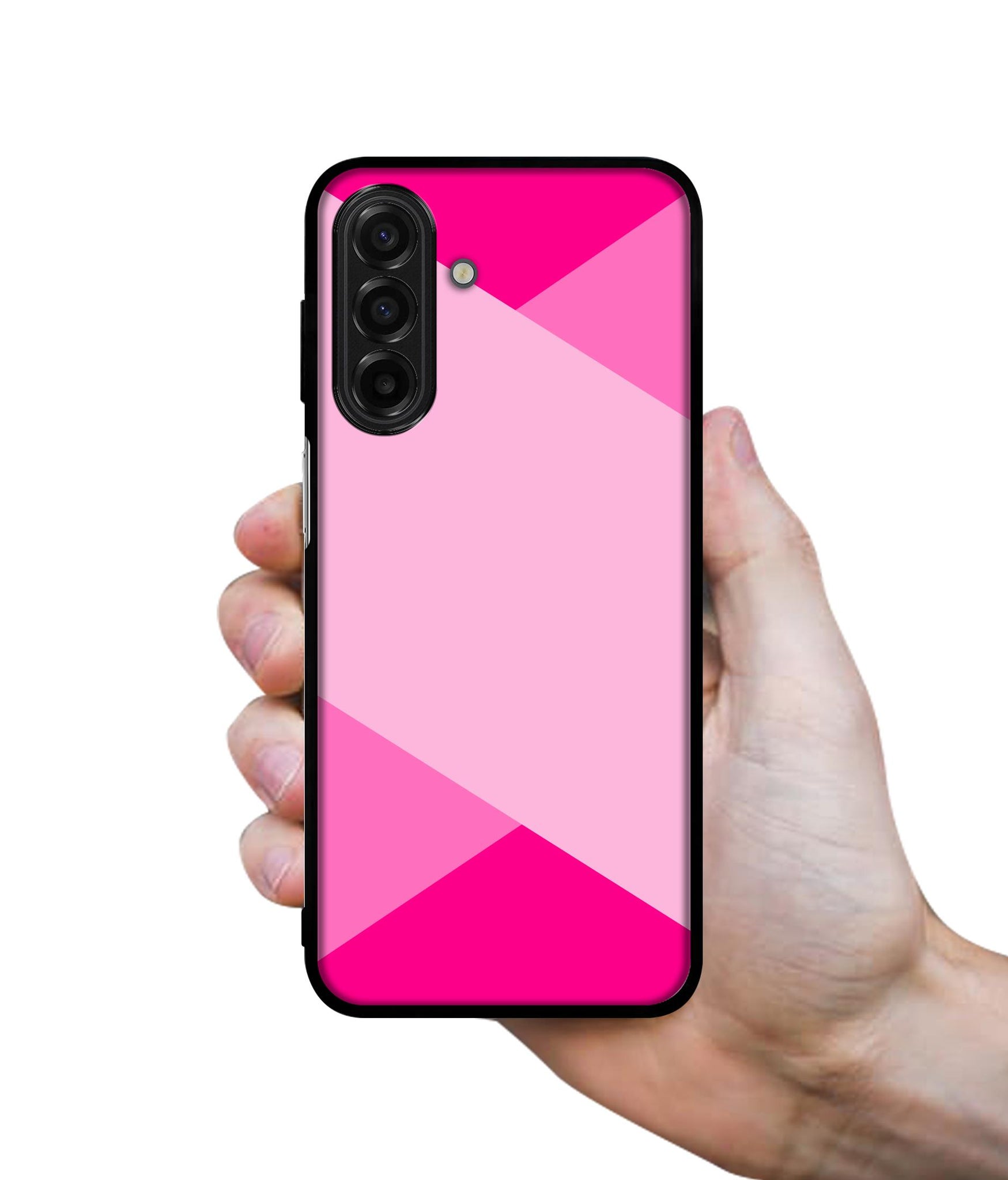 Pink Cross Vector Designer 2D Printed Back Case Cover for Samsung Galaxy A17 5G / F17 5G / M17 5G