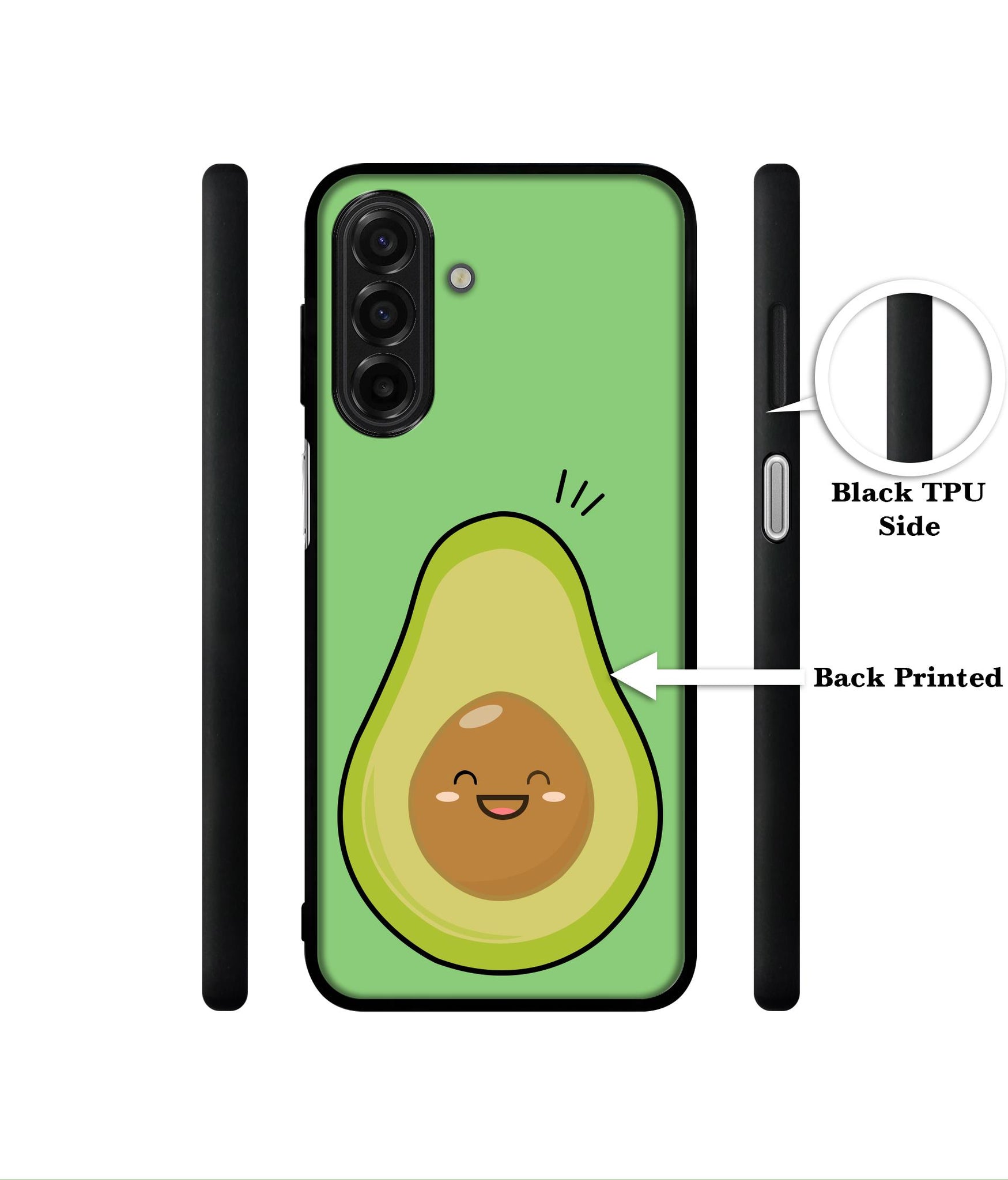 Avocados Designer 2D Printed Back Case Cover for Samsung Galaxy A17 5G / F17 5G / M17 5G