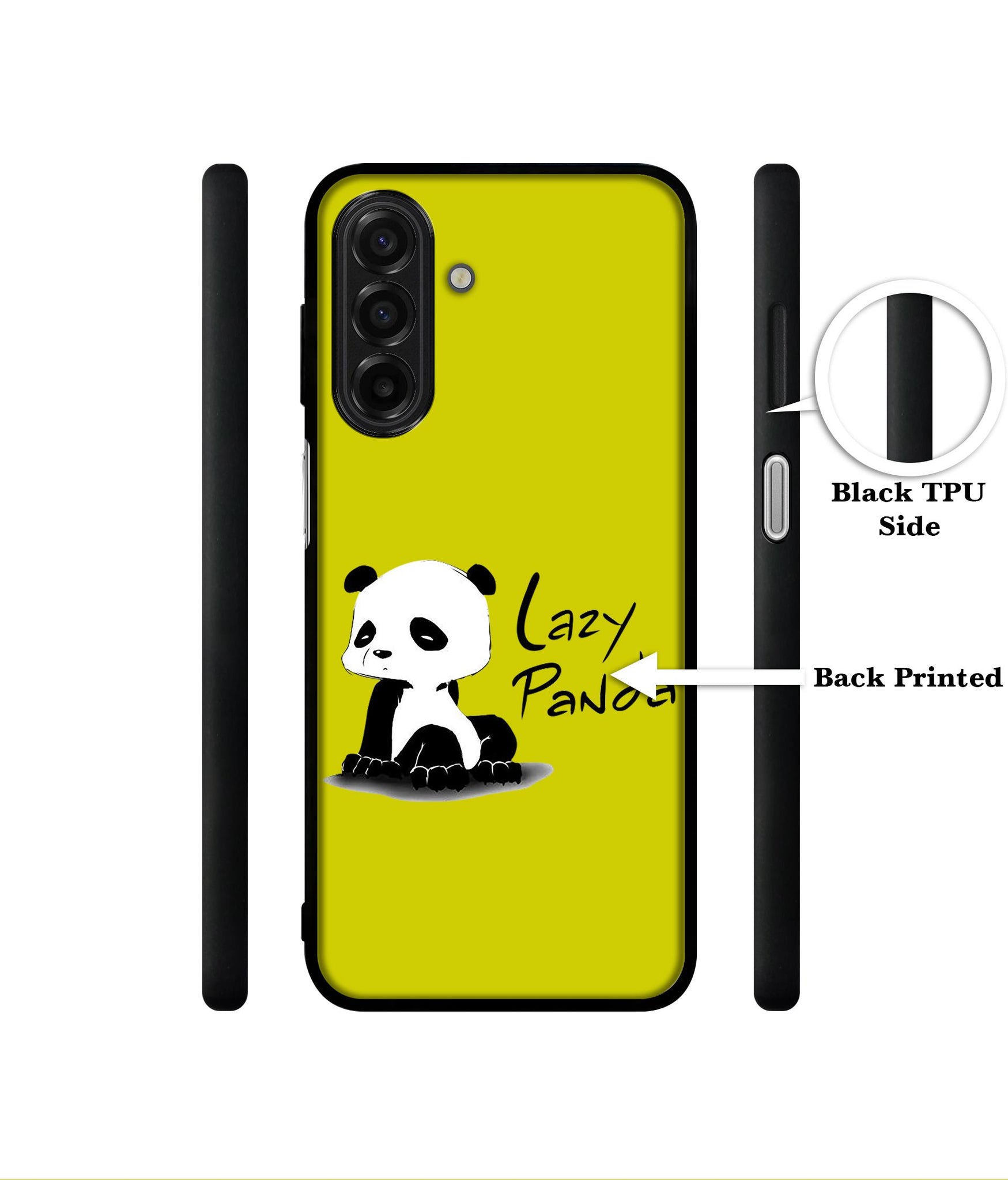 Lazy Panda Designer 2D Printed Back Case Cover for Samsung Galaxy A17 5G / F17 5G / M17 5G