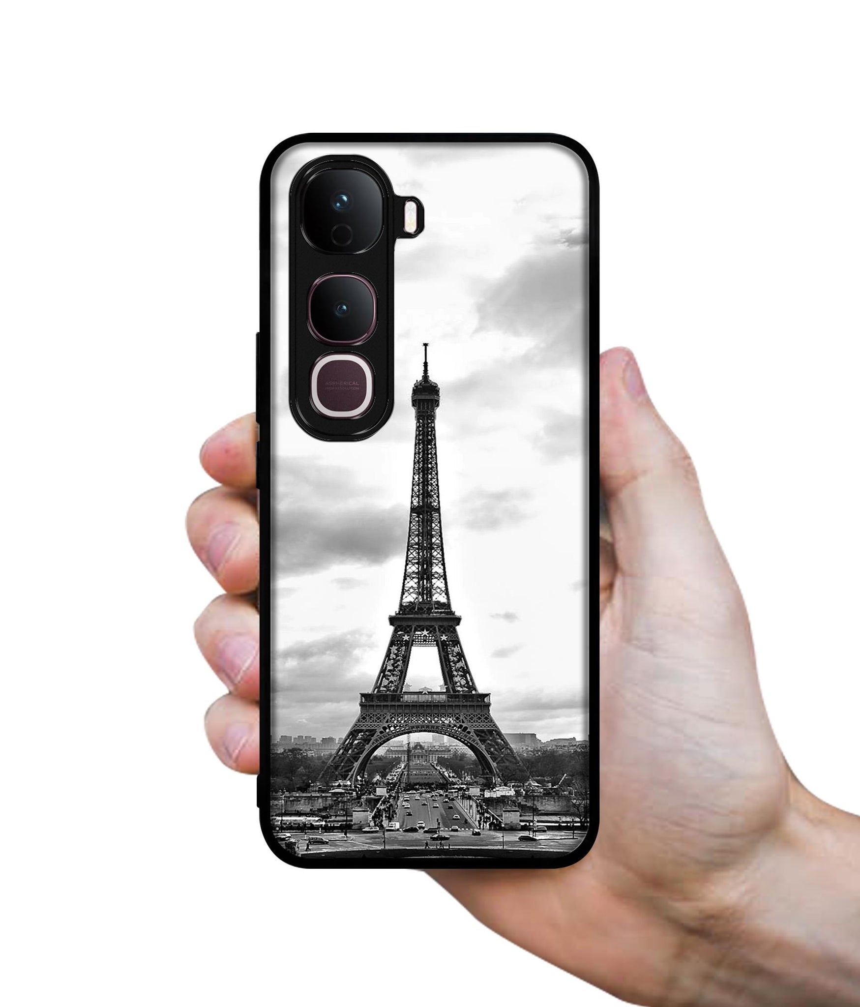 Eiffel Tower Designer 2D Printed Back Case Cover for Vivo Y400 Pro 5G