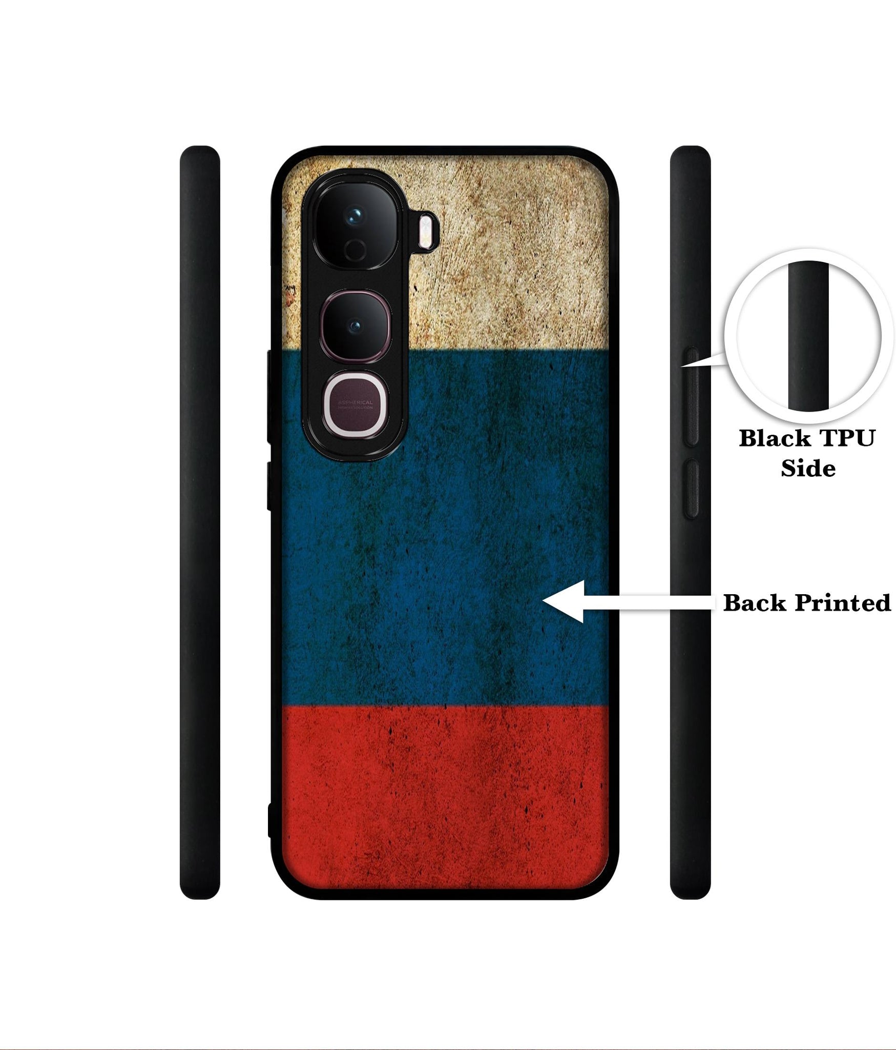 Autumn Girl Designer 2D Printed Back Case Cover for Vivo Y400 Pro 5G