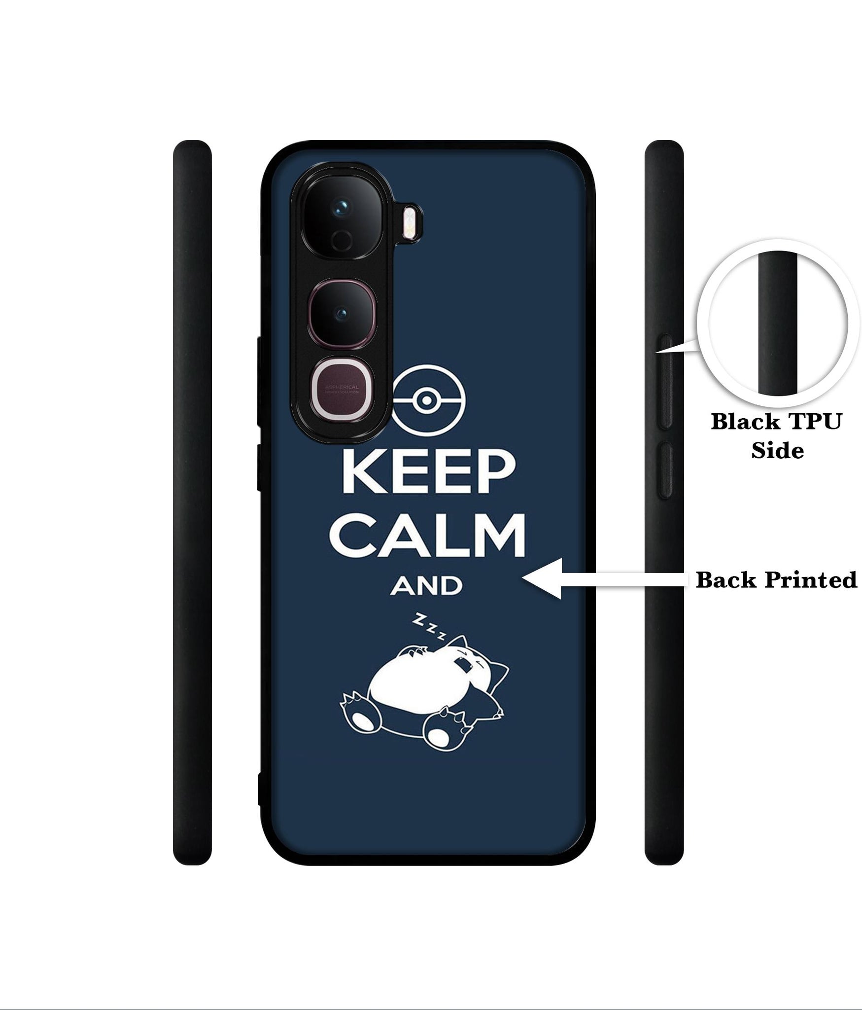 Sleep Pattern Designer 2D Printed Back Case Cover for Vivo Y400 Pro 5G