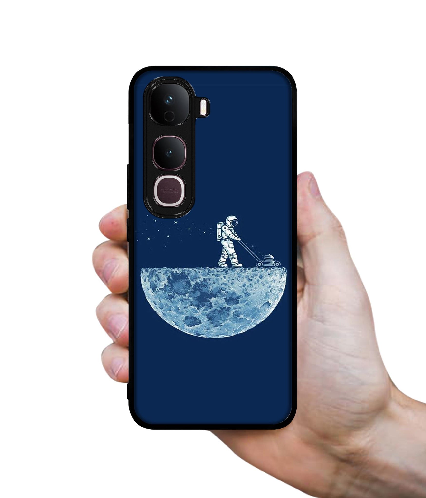 Moon Walk Designer 2D Printed Back Case Cover for Vivo Y400 Pro 5G