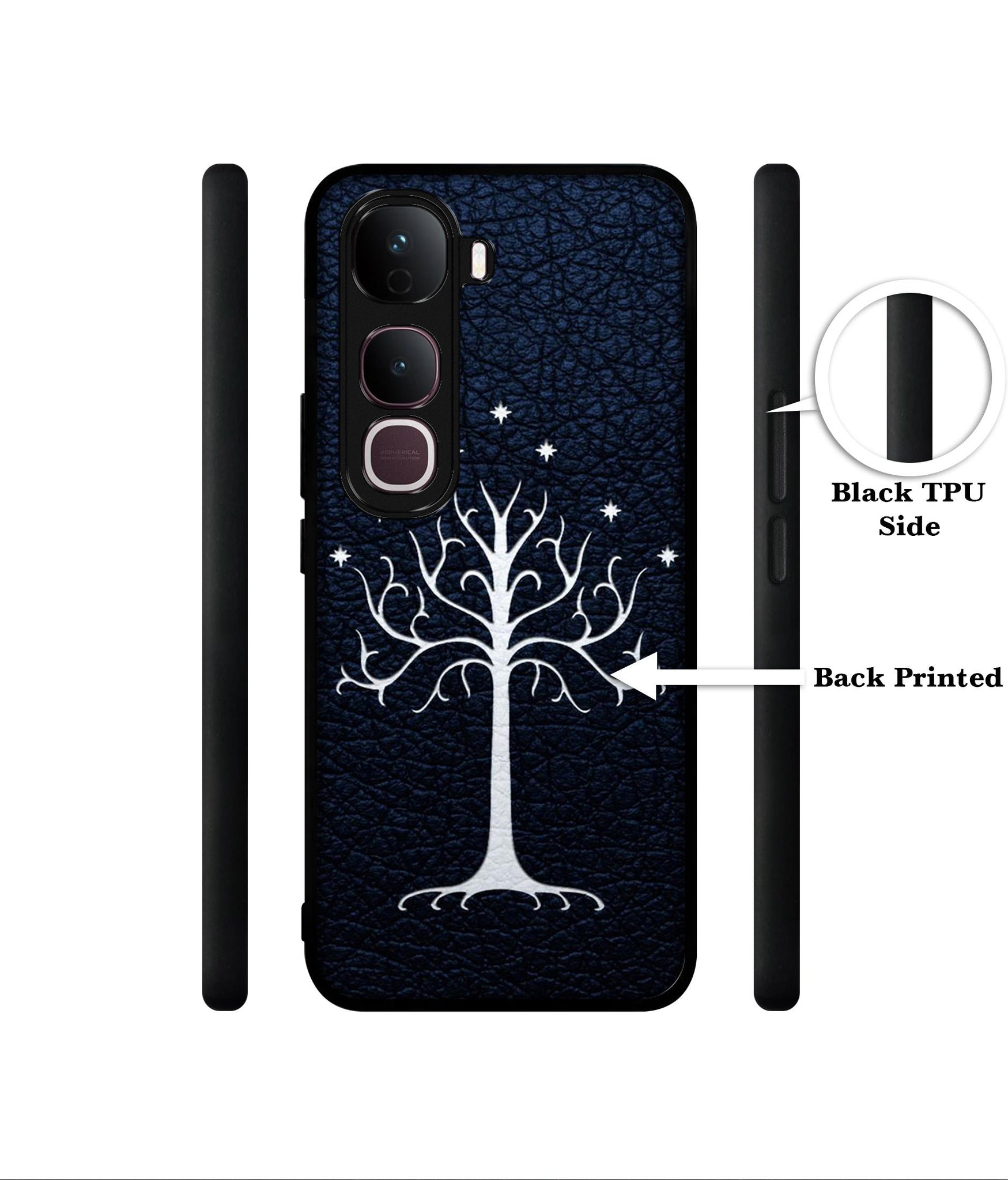 Magic Tree Pattern Designer 2D Printed Back Case Cover for Vivo Y400 Pro 5G