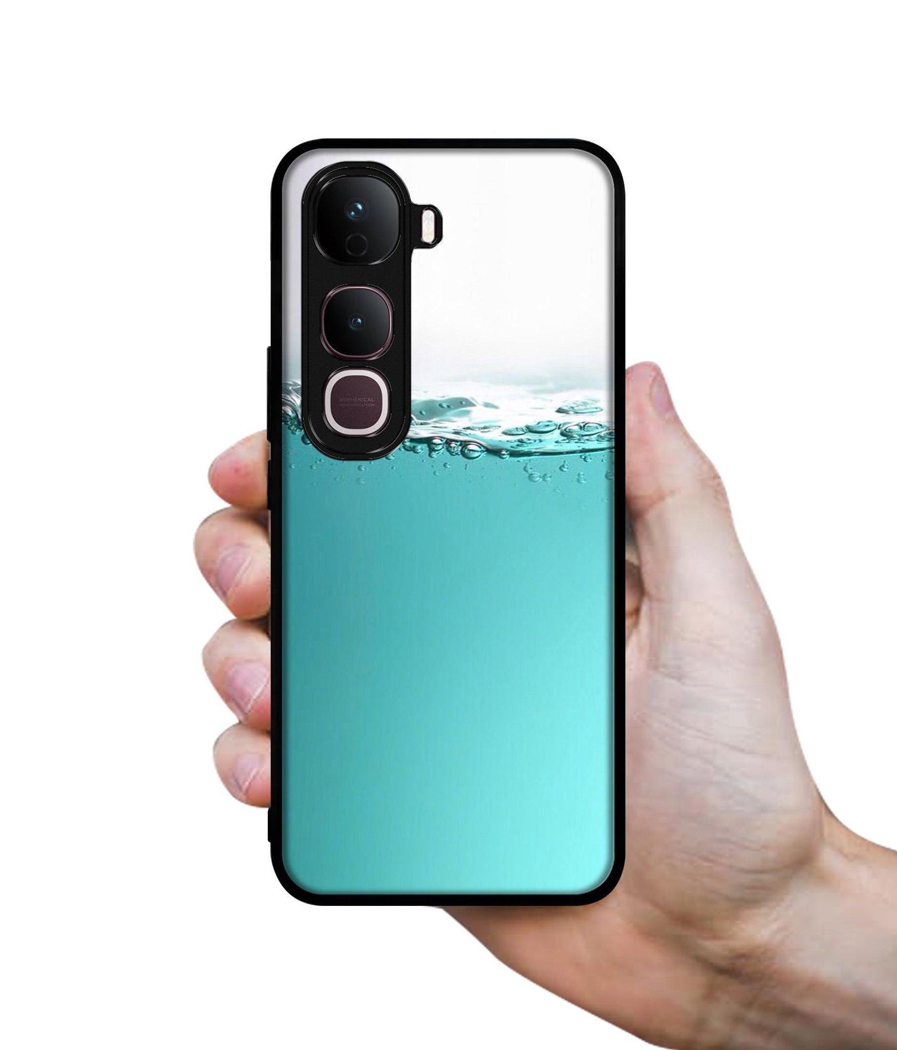 Half Fill Designer 2D Printed Back Case Cover for Vivo Y400 Pro 5G