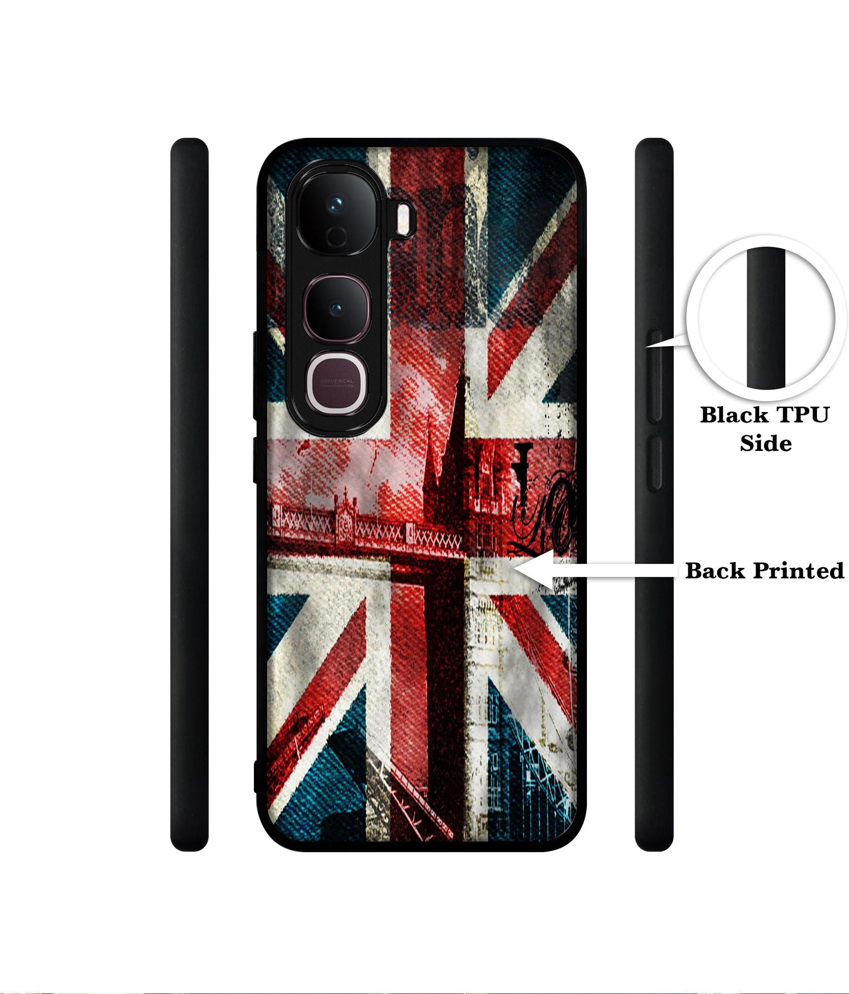 Music Men Designer 2D Printed Back Case Cover for Vivo Y400 Pro 5G