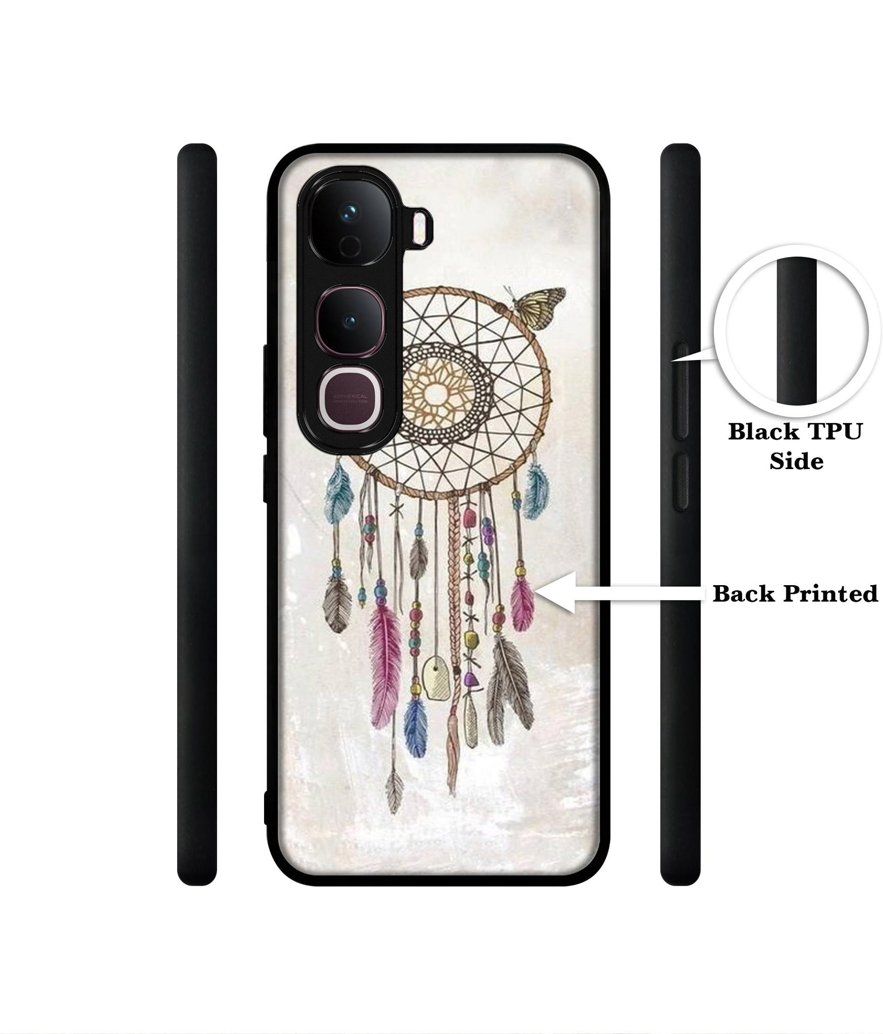 Wall Hanging Designer 2D Printed Back Case Cover for Vivo Y400 Pro 5G