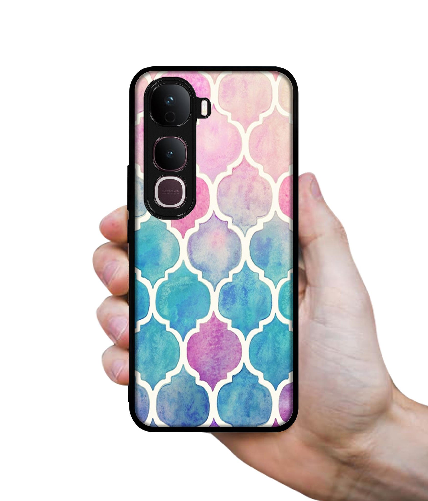 Patterns Art Designer 2D Printed Back Case Cover for Vivo Y400 Pro 5G