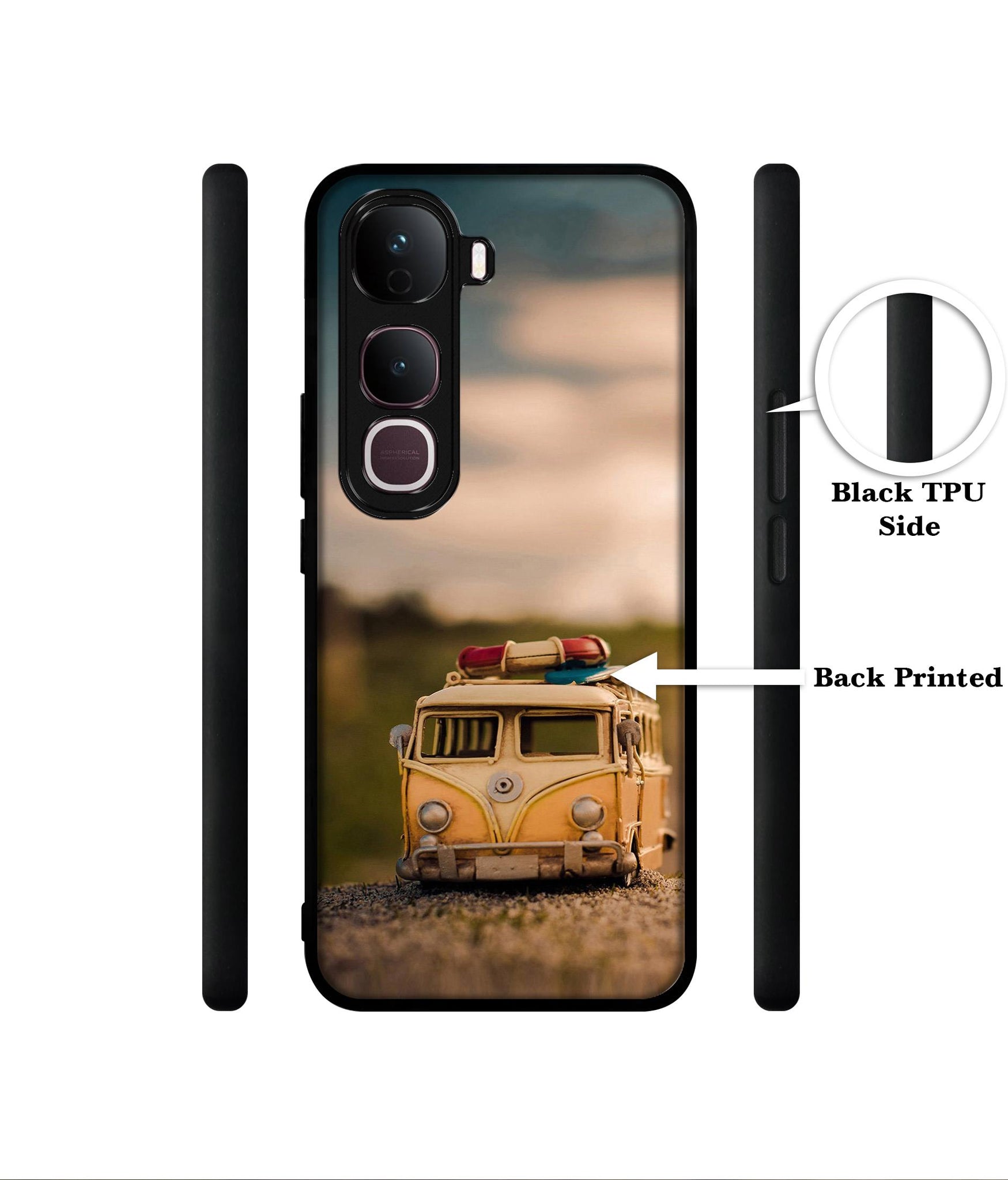 Toy Car Designer 2D Printed Back Case Cover for Vivo Y400 Pro 5G