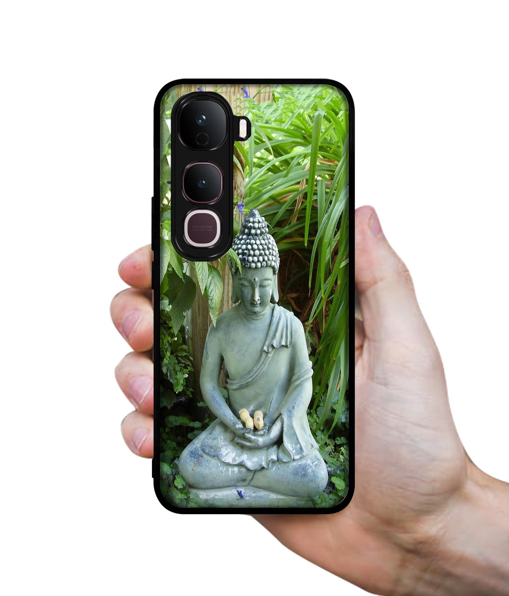 Buddhism Designer 2D Printed Back Case Cover for Vivo Y400 Pro 5G
