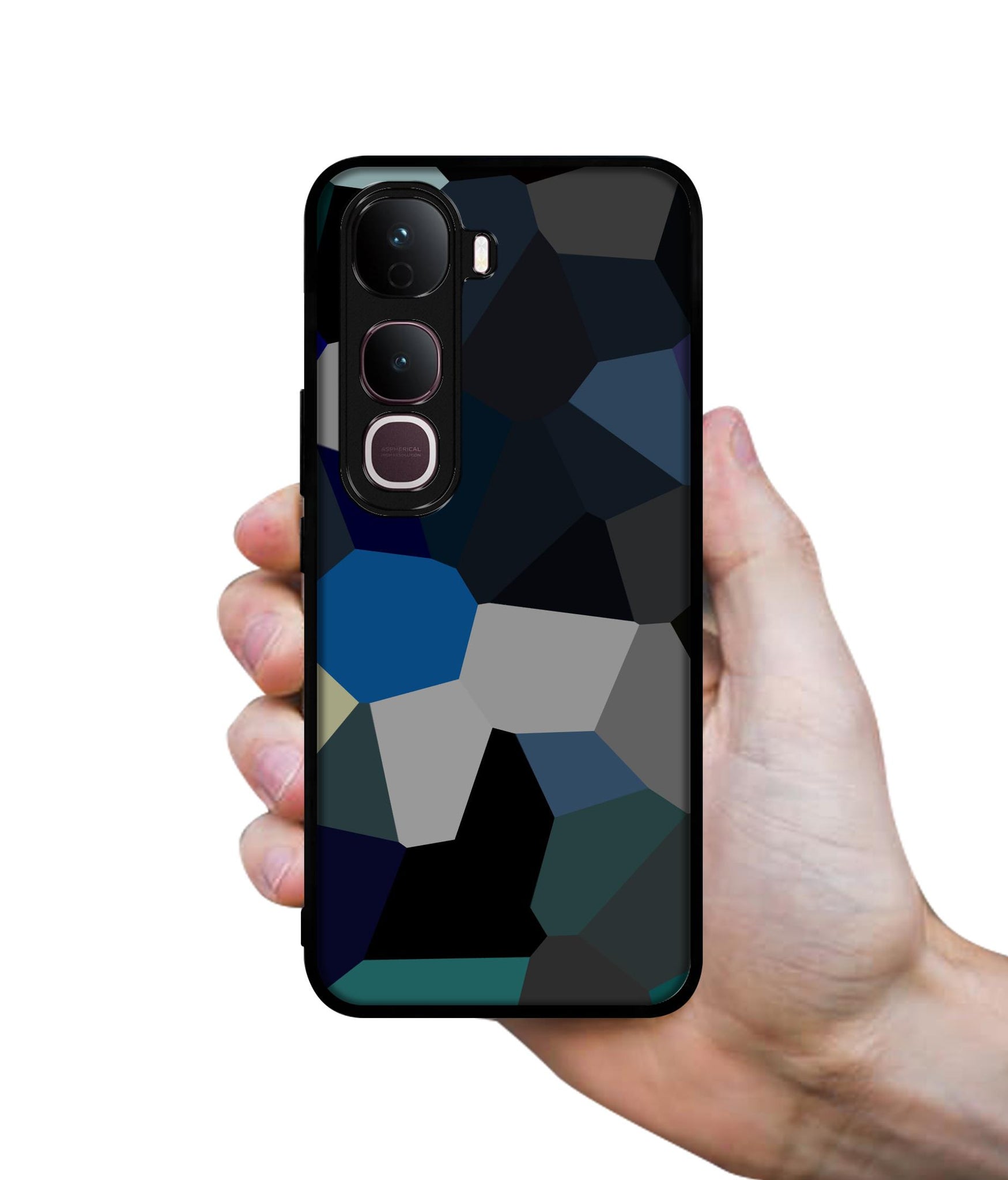 Mathematical Shape Designer 2D Printed Back Case Cover for Vivo Y400 Pro 5G