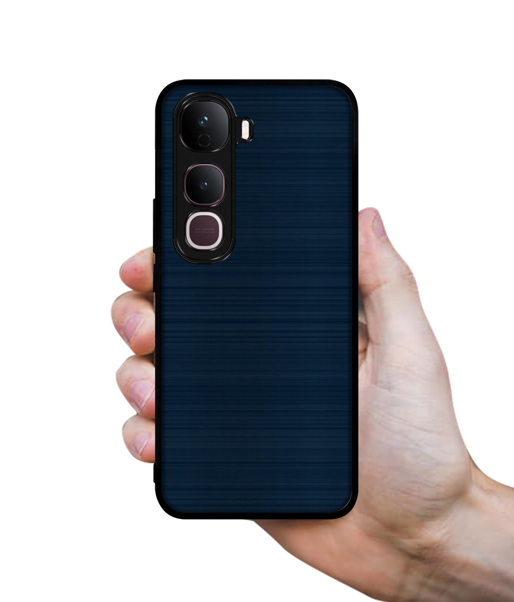 Blue Line Designer 2D Printed Back Case Cover for Vivo Y400 Pro 5G