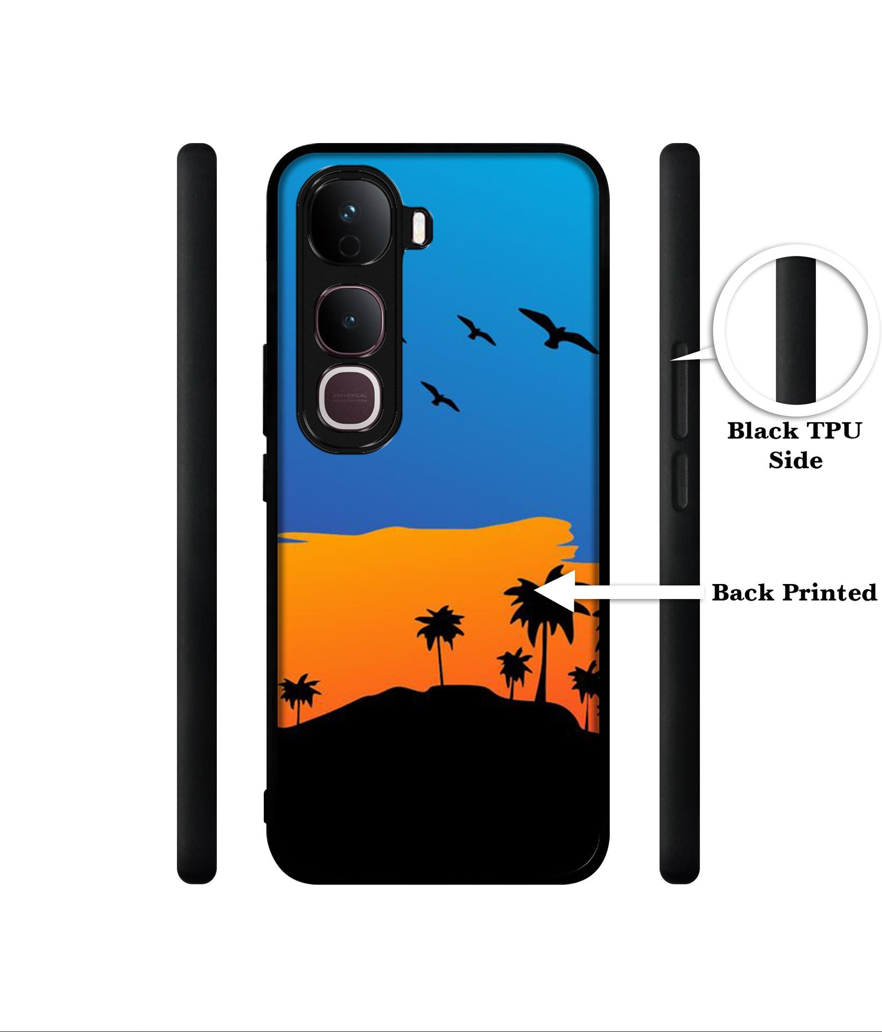 Nature Designer 2D Printed Back Case Cover for Vivo Y400 Pro 5G