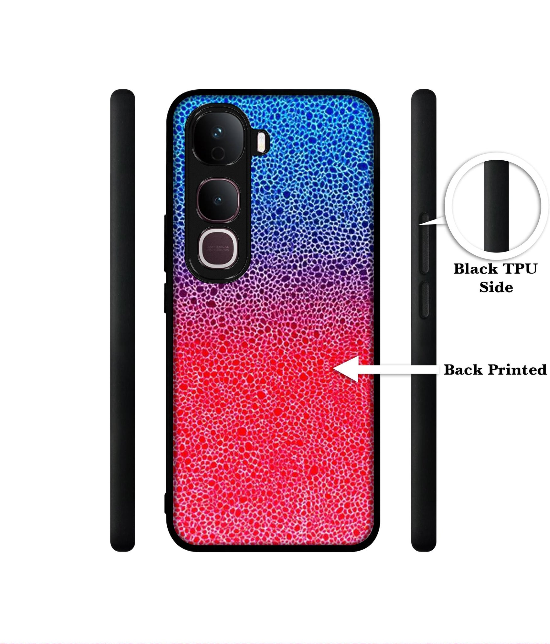 Bubbles Designer 2D Printed Back Case Cover for Vivo Y400 Pro 5G