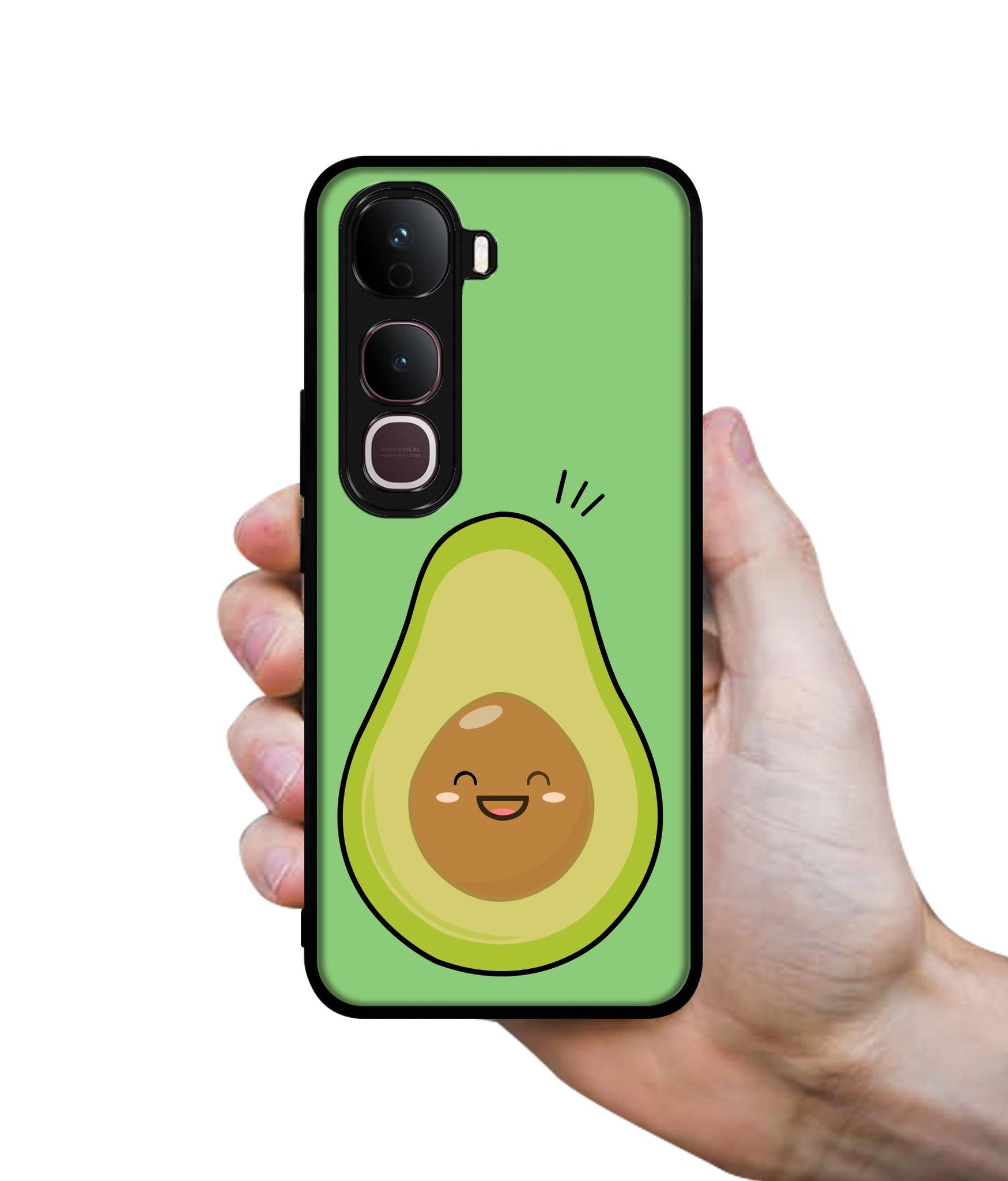 Avocados Designer 2D Printed Back Case Cover for Vivo Y400 Pro 5G