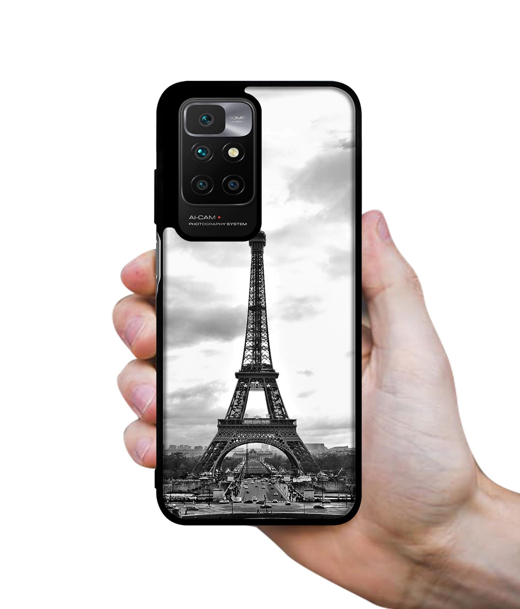 Eiffel Tower Designer 2D Printed Back Case Cover for Mi Redmi 10 4G