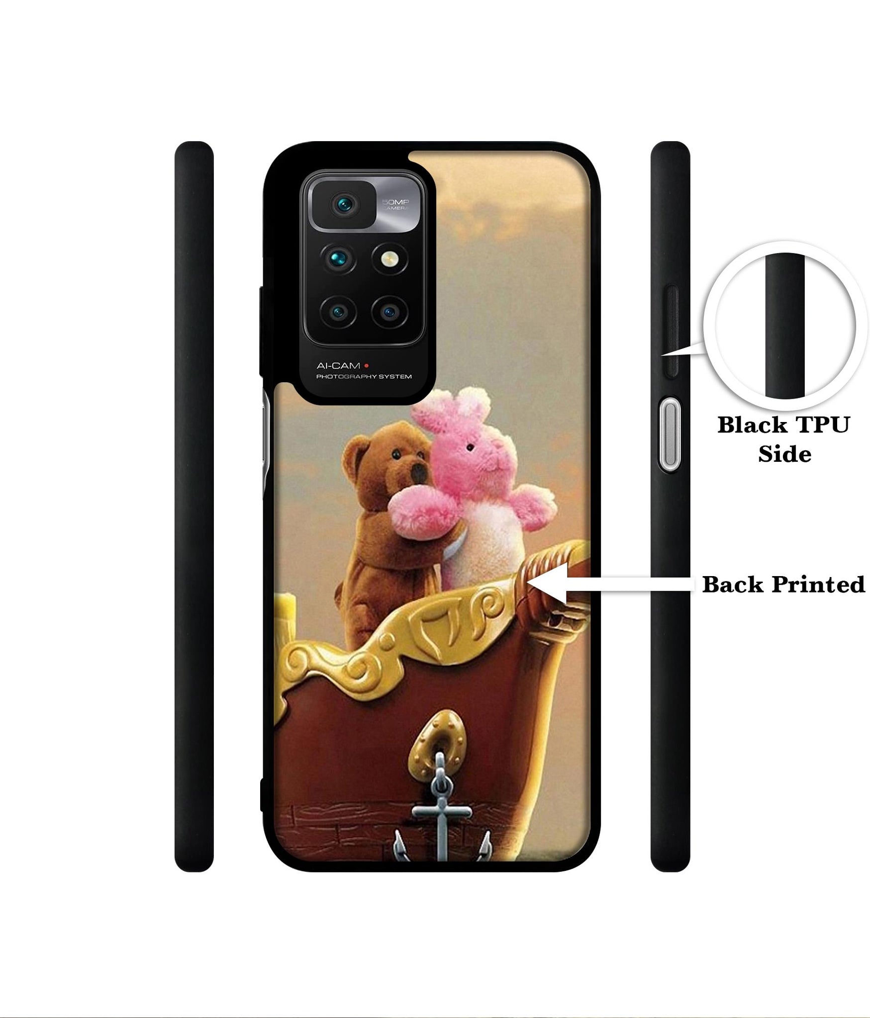 Funny Titanic Designer 2D Printed Back Case Cover for Mi Redmi 10 4G