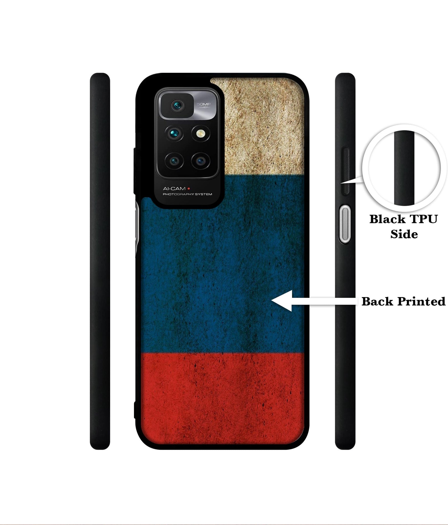 Autumn Girl Designer 2D Printed Back Case Cover for Mi Redmi 10 4G