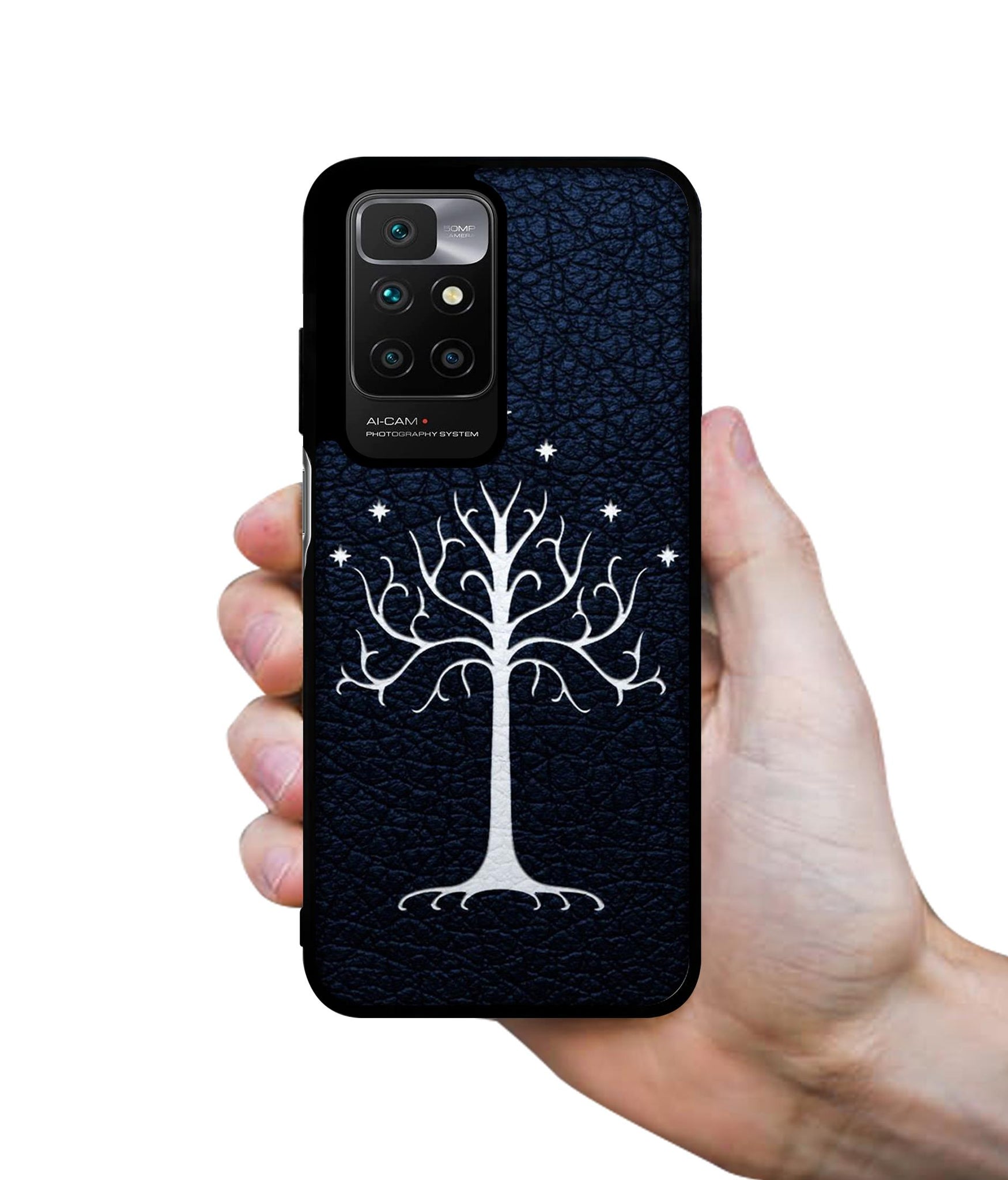 Magic Tree Pattern Designer 2D Printed Back Case Cover for Mi Redmi 10 4G