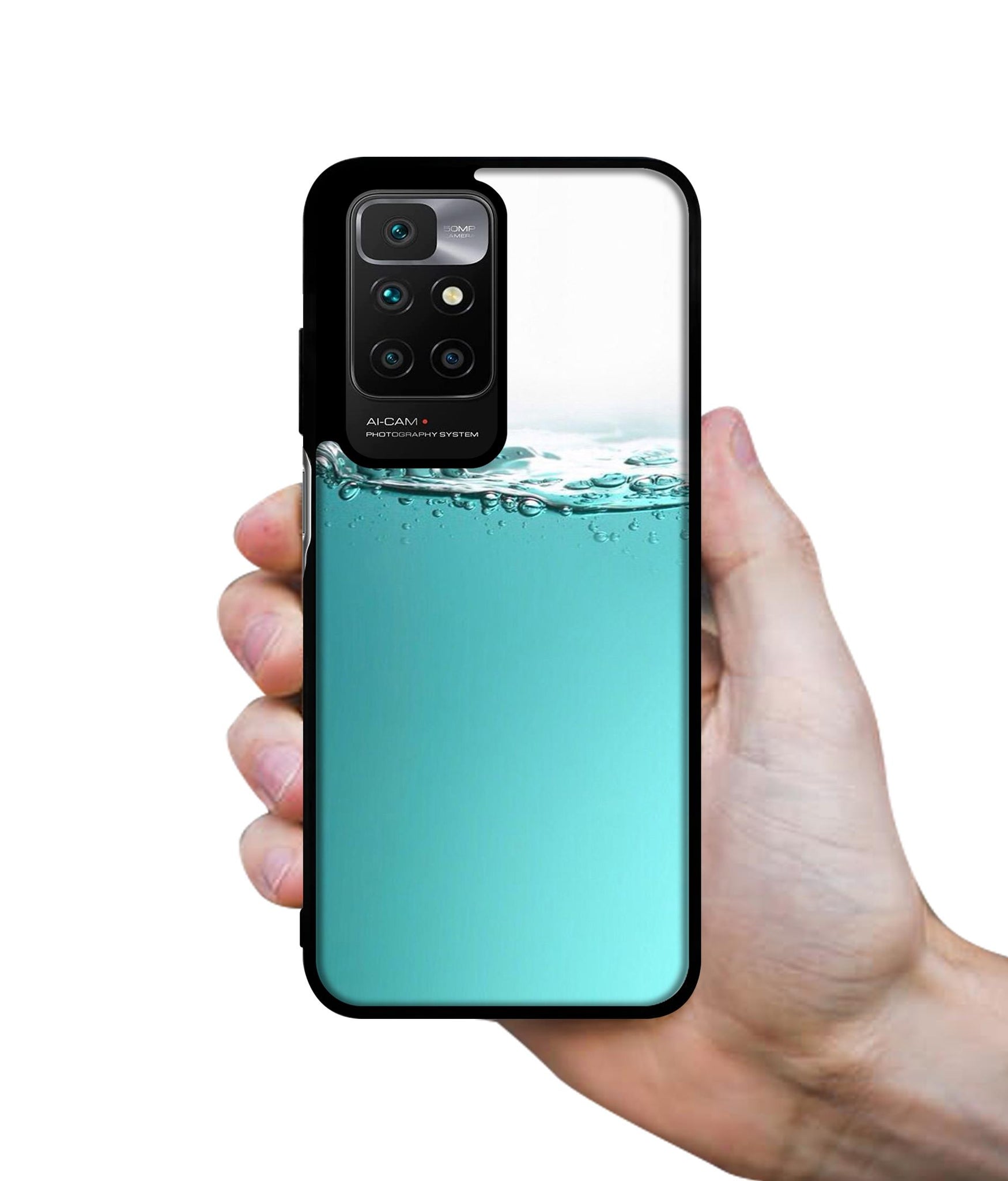 Half Fill Designer 2D Printed Back Case Cover for Mi Redmi 10 4G