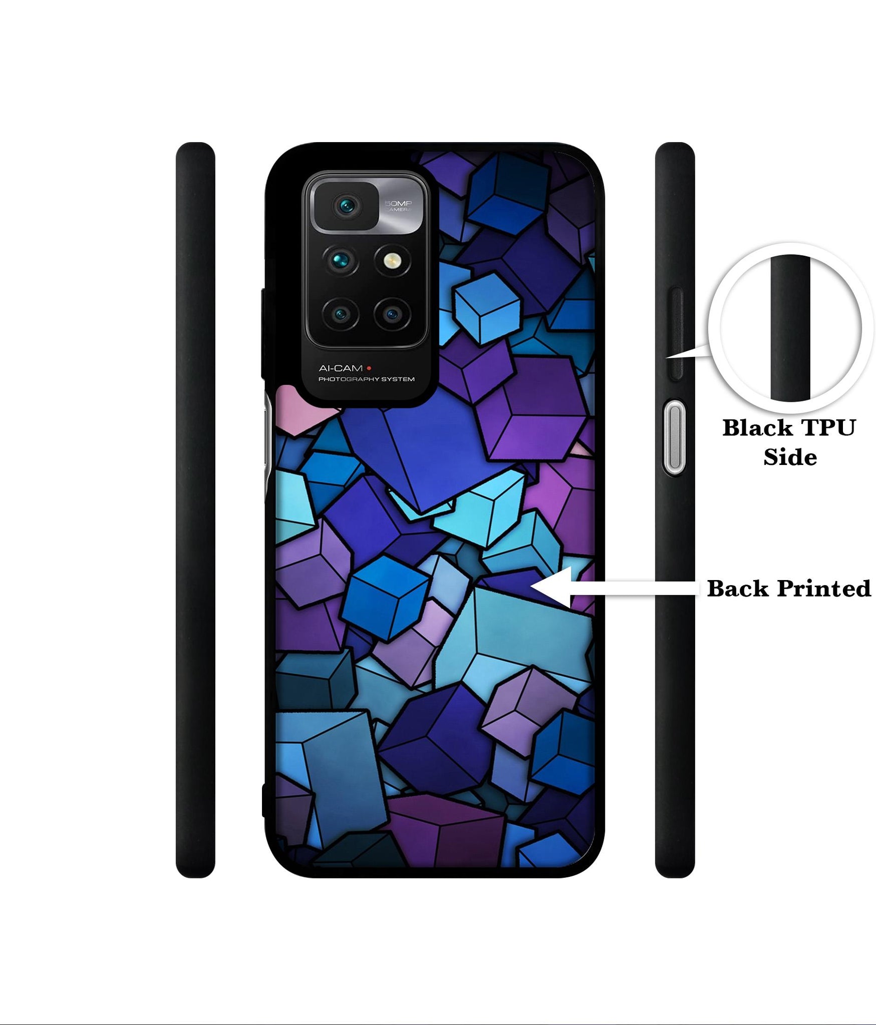 Color Box Designer 2D Printed Back Case Cover for Mi Redmi 10 4G