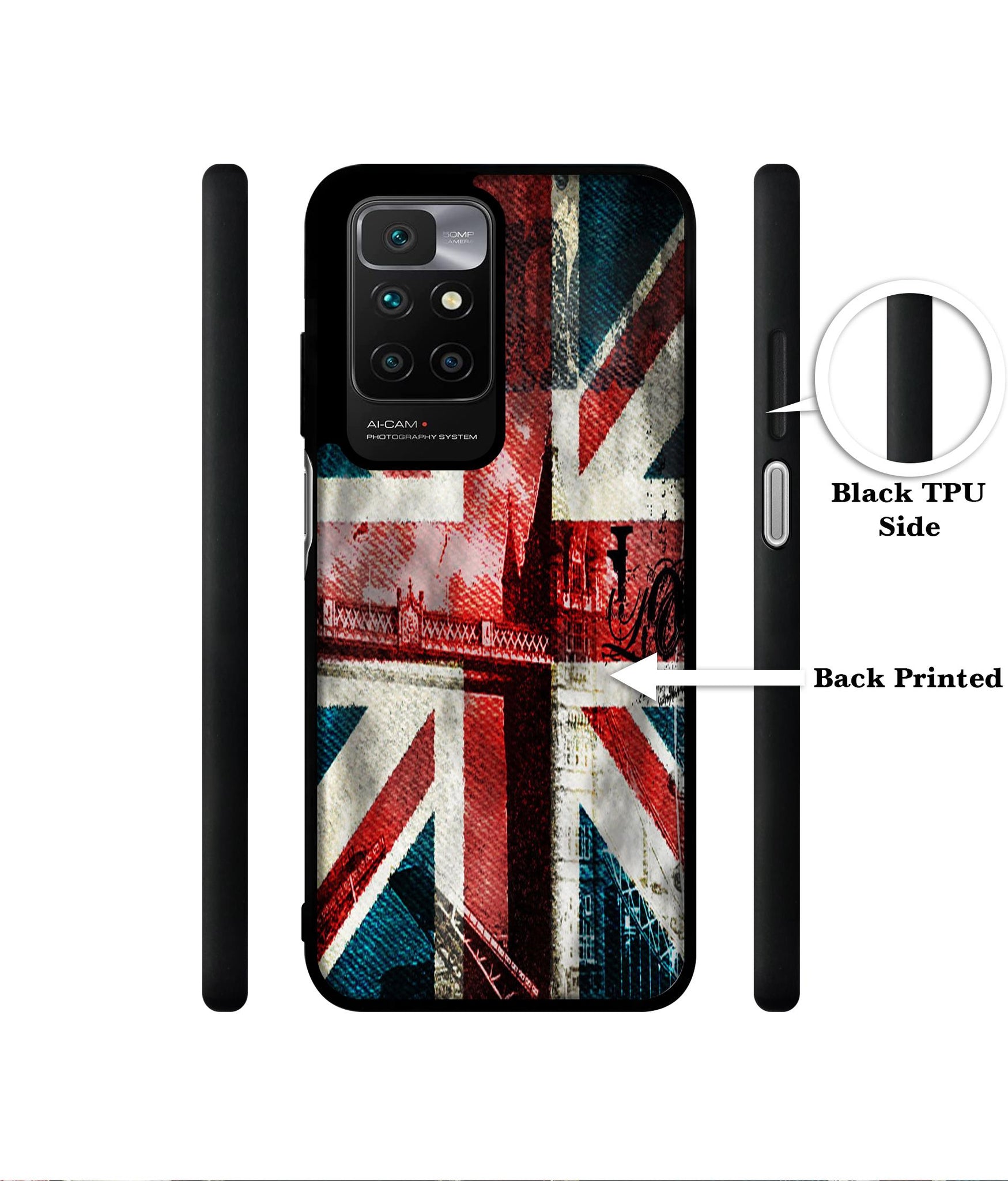 Music Men Designer 2D Printed Back Case Cover for Mi Redmi 10 4G