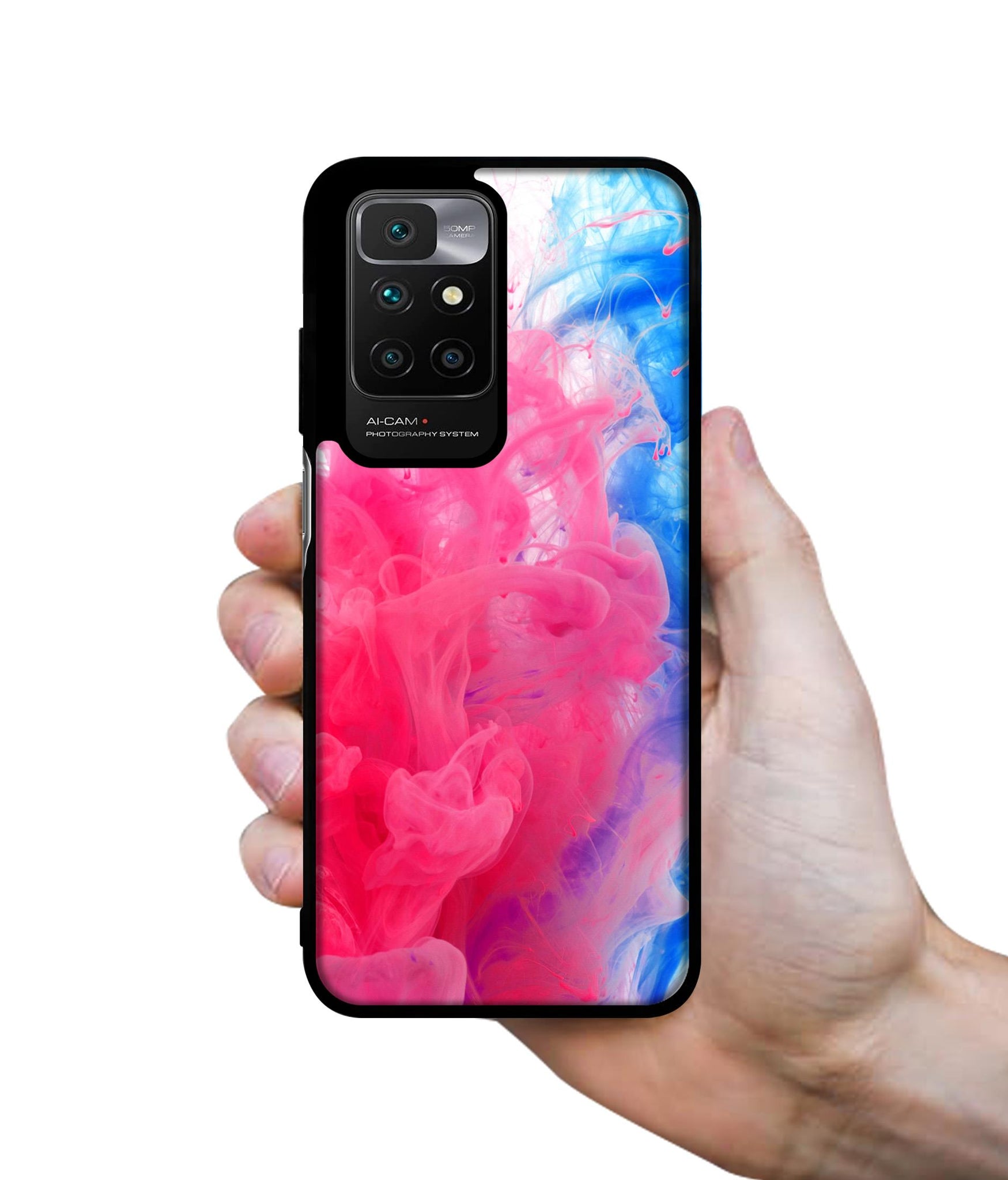 Fractal Paint Designer 2D Printed Back Case Cover for Mi Redmi 10 4G