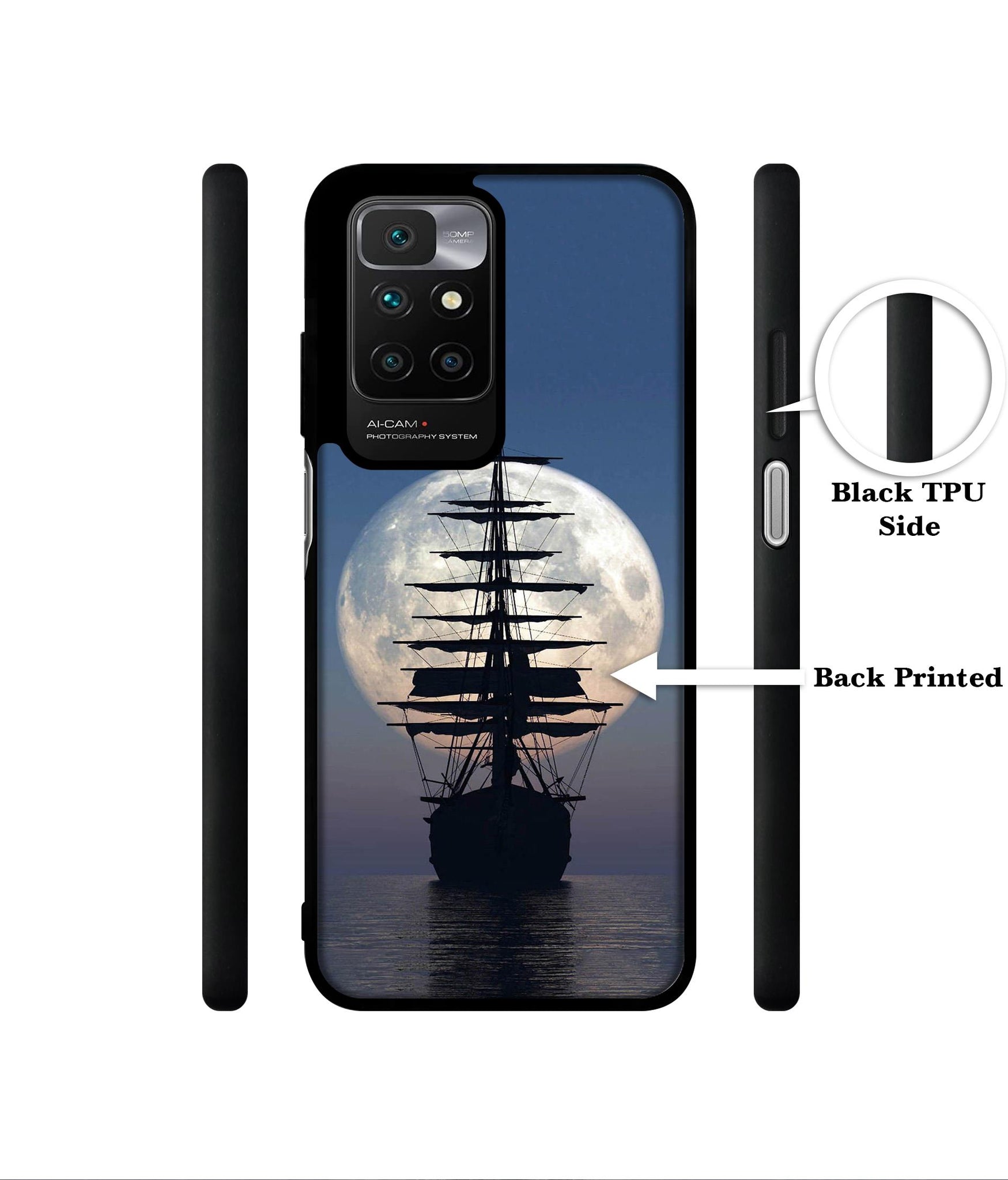 Sea Sunset Designer 2D Printed Back Case Cover for Mi Redmi 10 4G