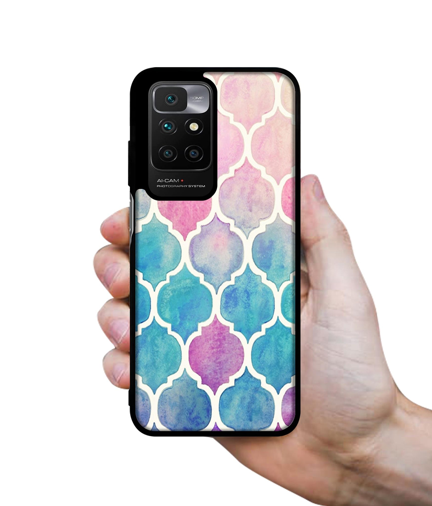 Patterns Art Designer 2D Printed Back Case Cover for Mi Redmi 10 4G