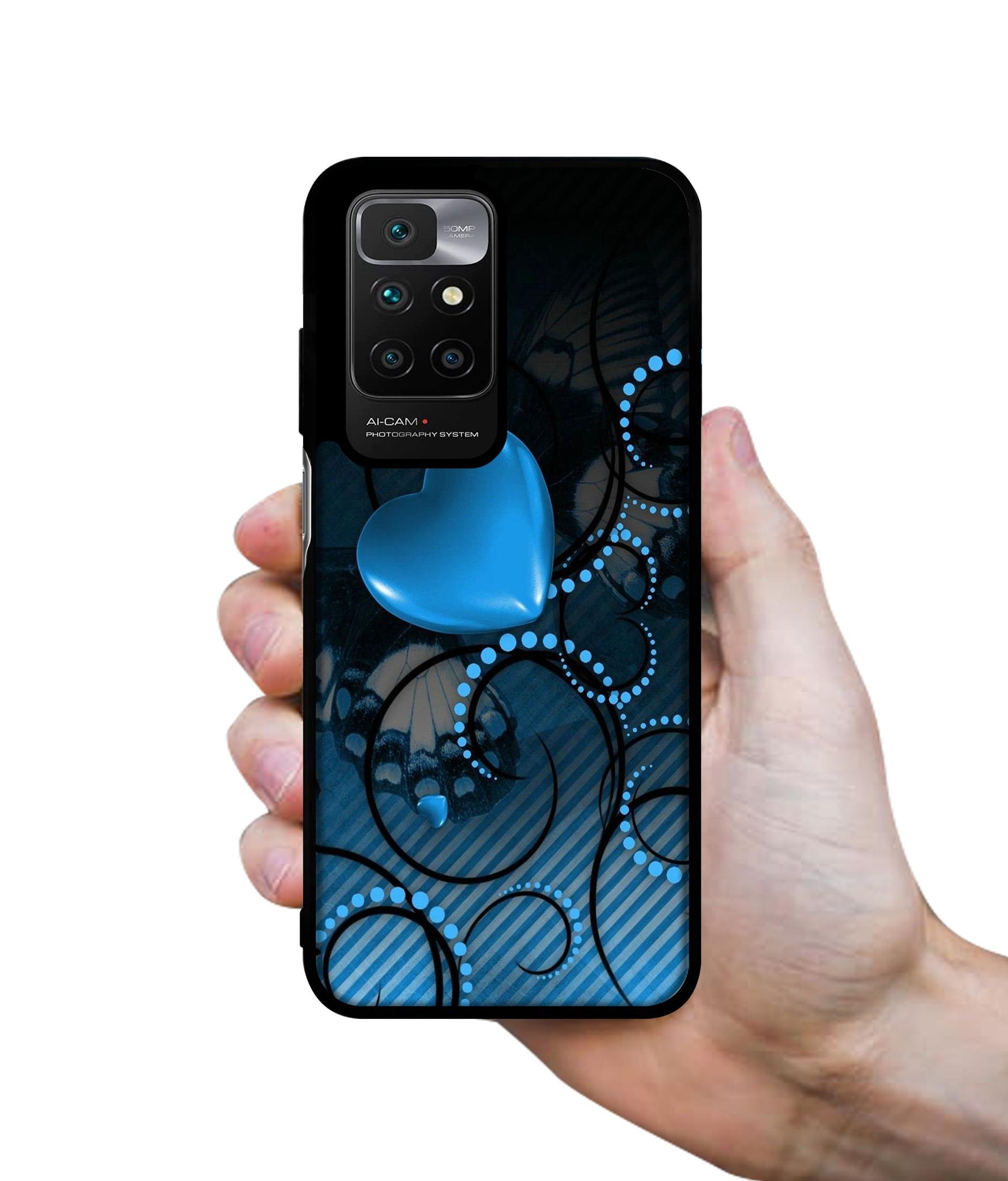 Hart Designer 2D Printed Back Case Cover for Mi Redmi 10 4G