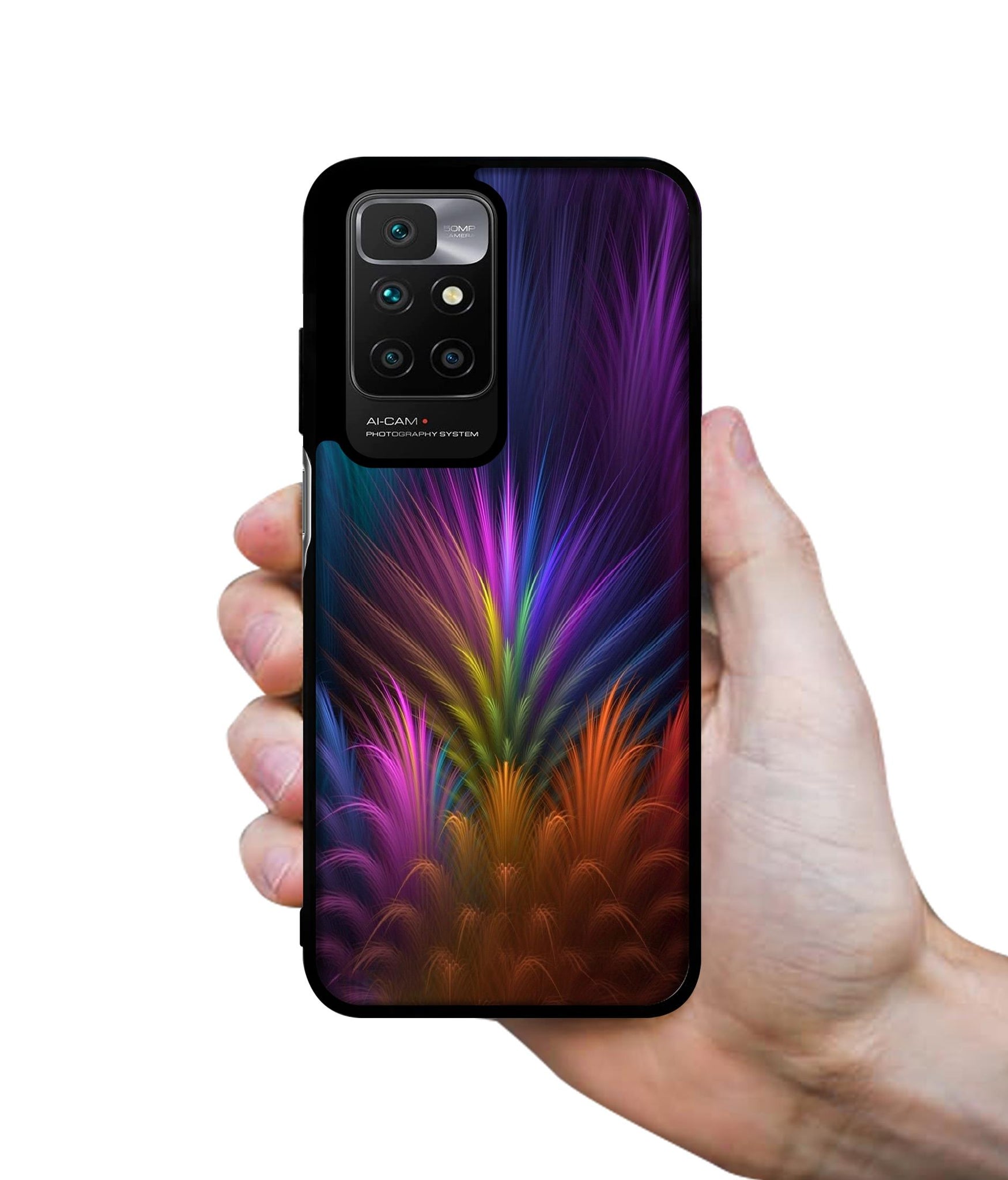 Multicoloured Designer 2D Printed Back Case Cover for Mi Redmi 10 4G