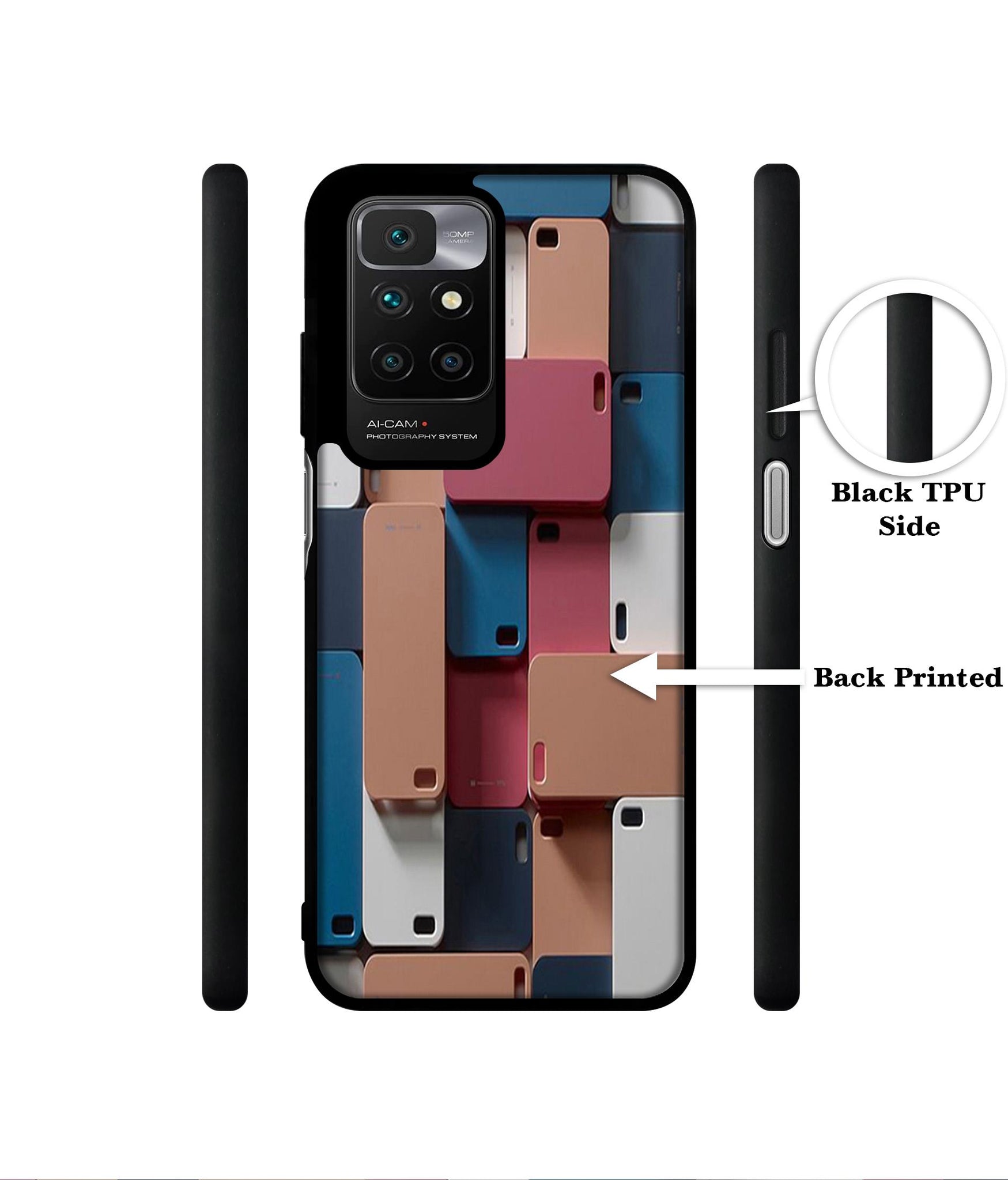 Mobile Cover Designer 2D Printed Back Case Cover for Mi Redmi 10 4G