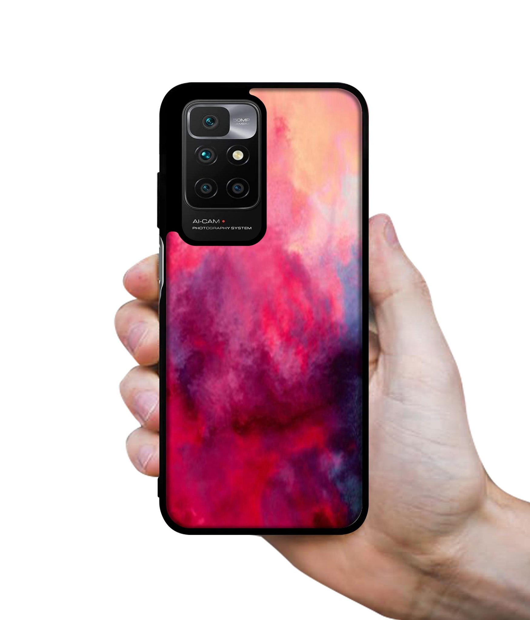 Holi Color Designer 2D Printed Back Case Cover for Mi Redmi 10 4G