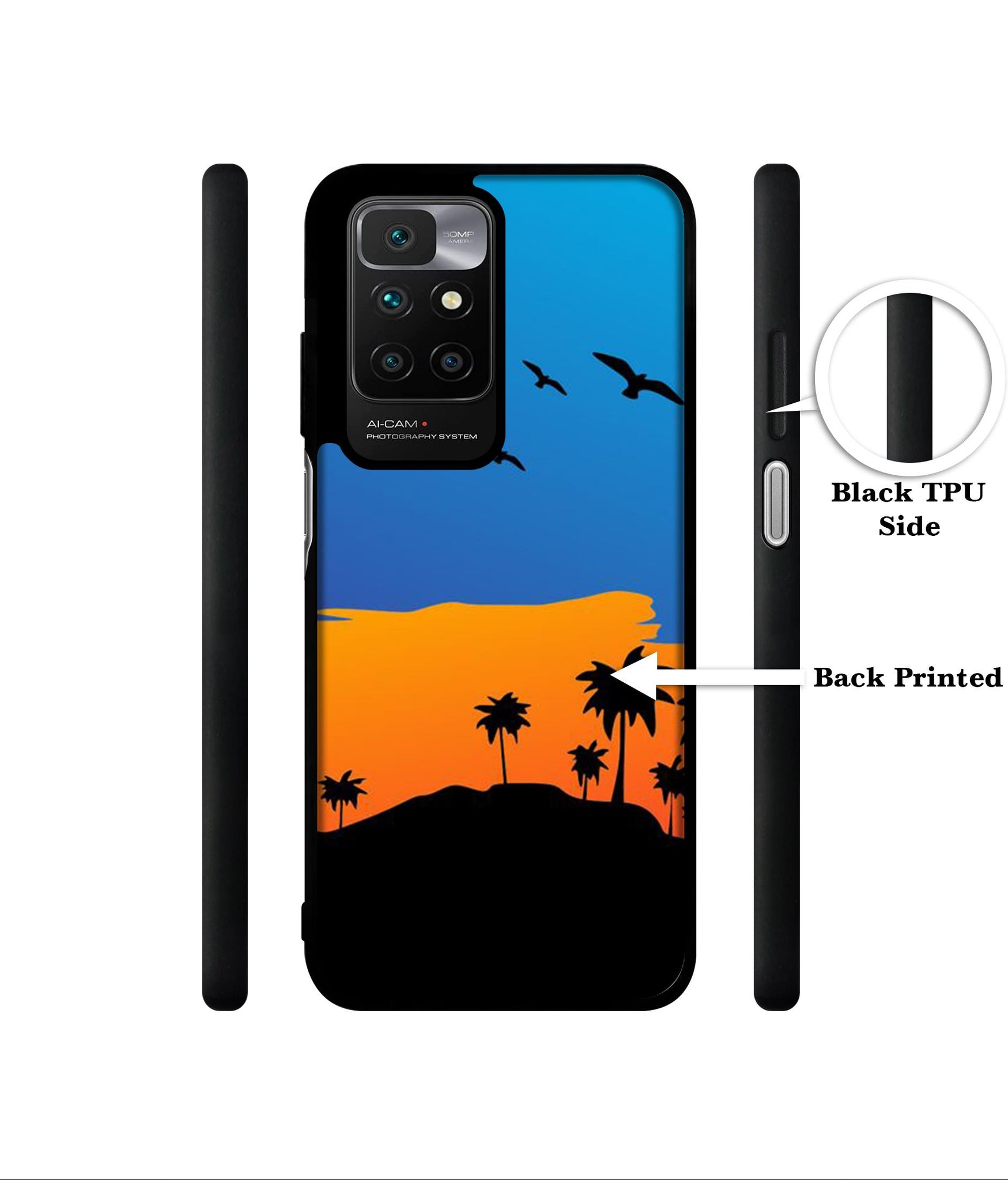 Nature Designer 2D Printed Back Case Cover for Mi Redmi 10 4G