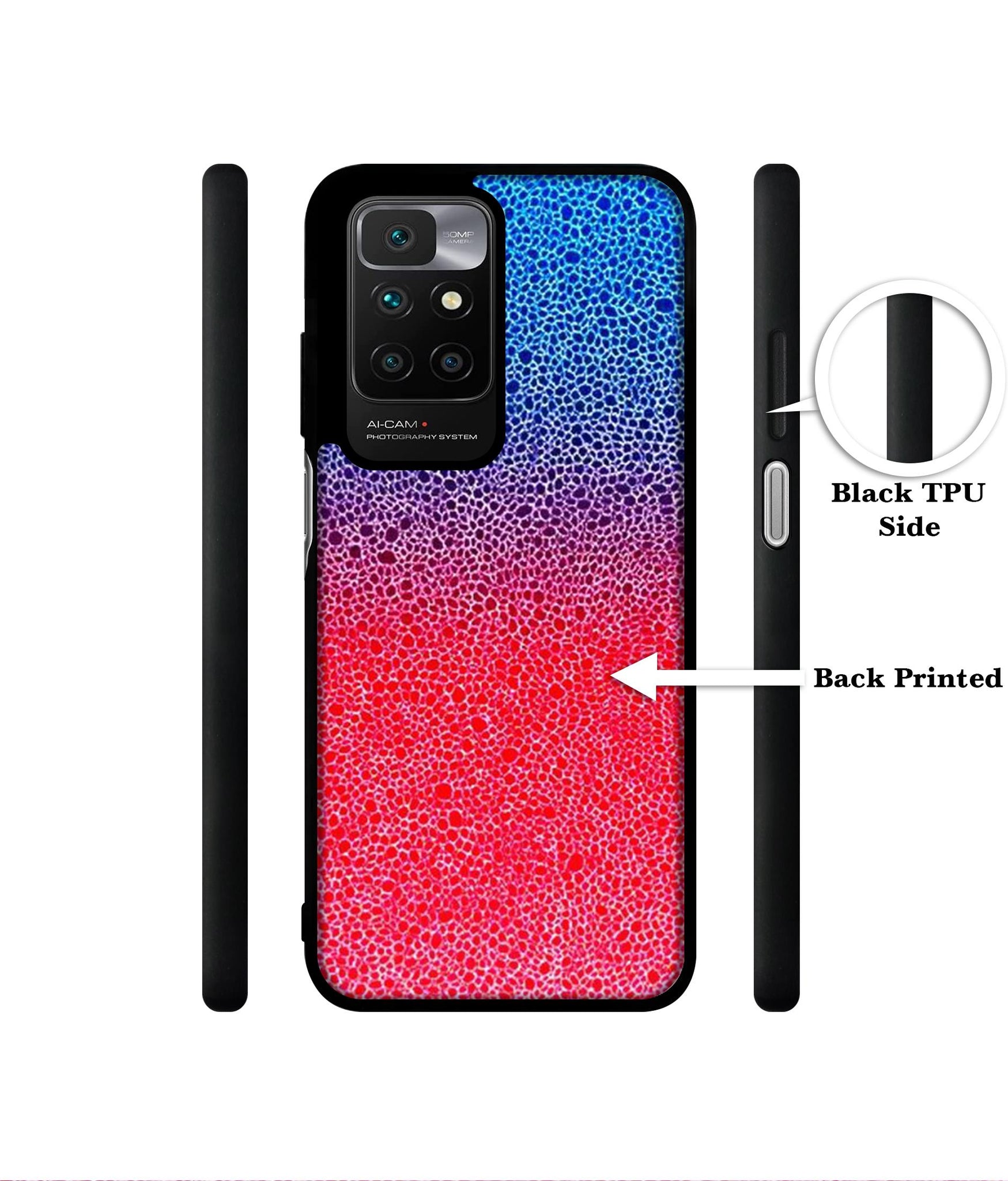 Bubbles Designer 2D Printed Back Case Cover for Mi Redmi 10 4G