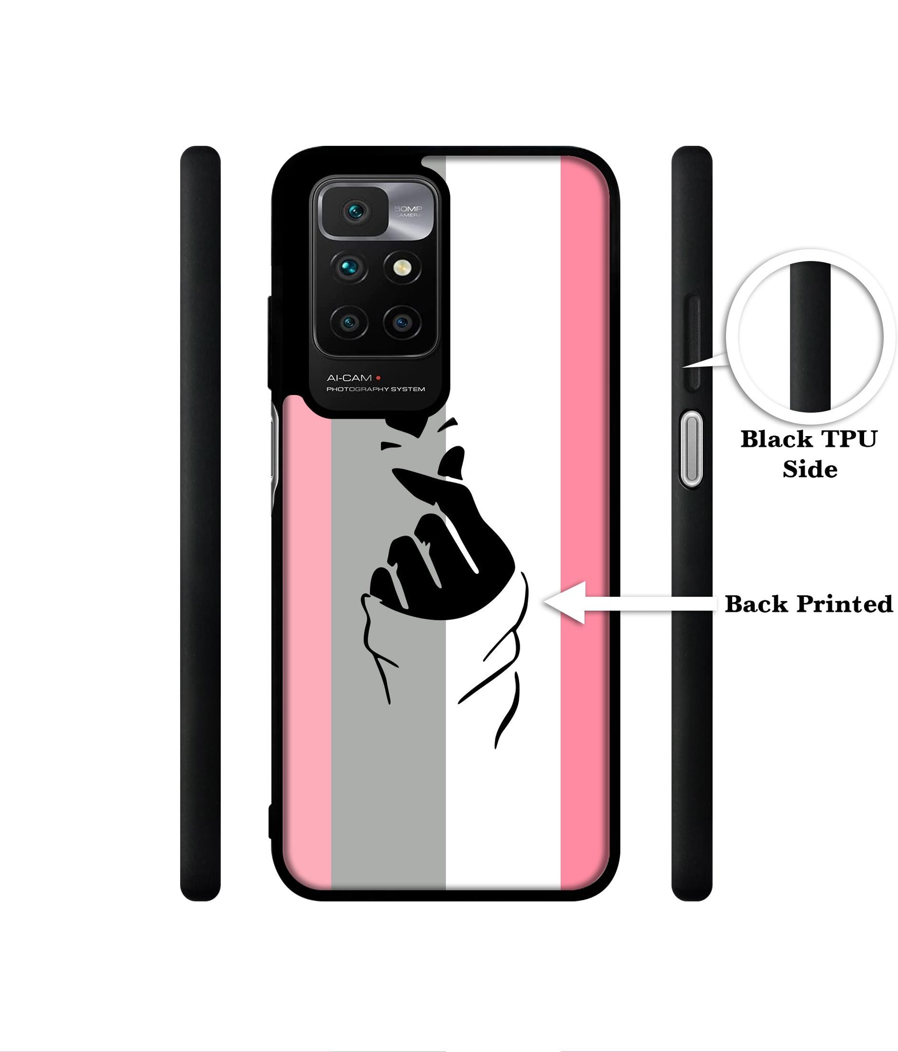 Cute Mini Love Designer 2D Printed Back Case Cover for Mi Redmi 10 4G