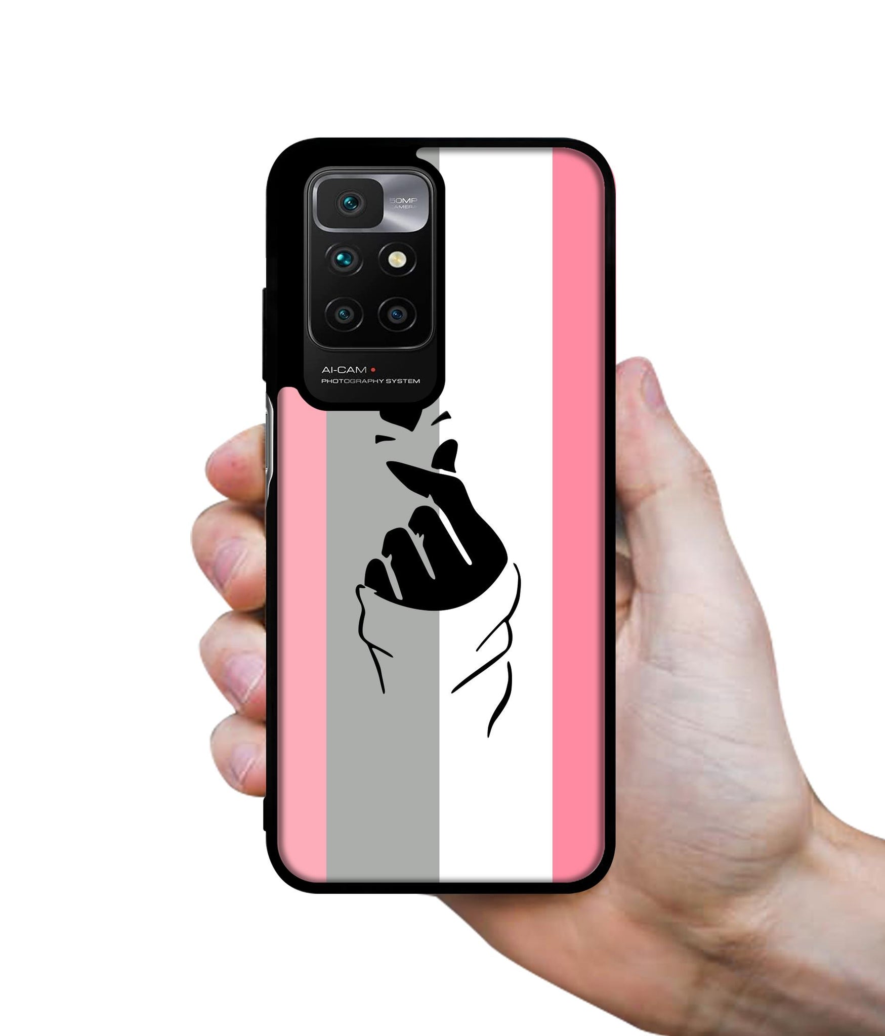 Cute Mini Love Designer 2D Printed Back Case Cover for Mi Redmi 10 4G