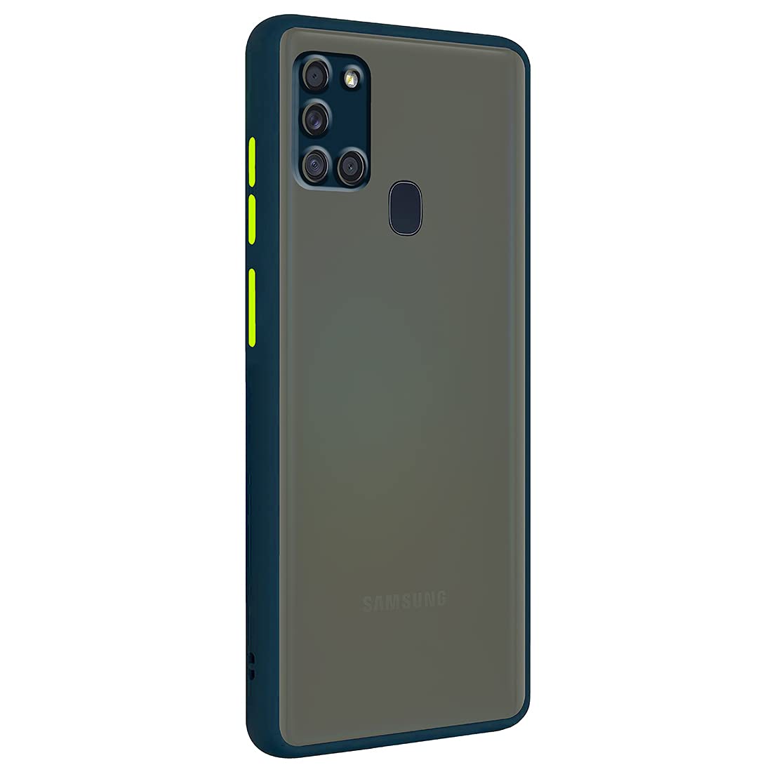 Smoke Back Case Cover for Samsung Galaxy A21s