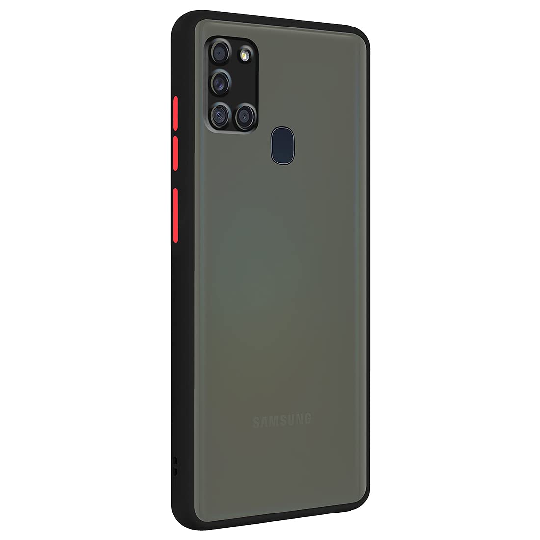 Smoke Back Case Cover for Samsung Galaxy A21s